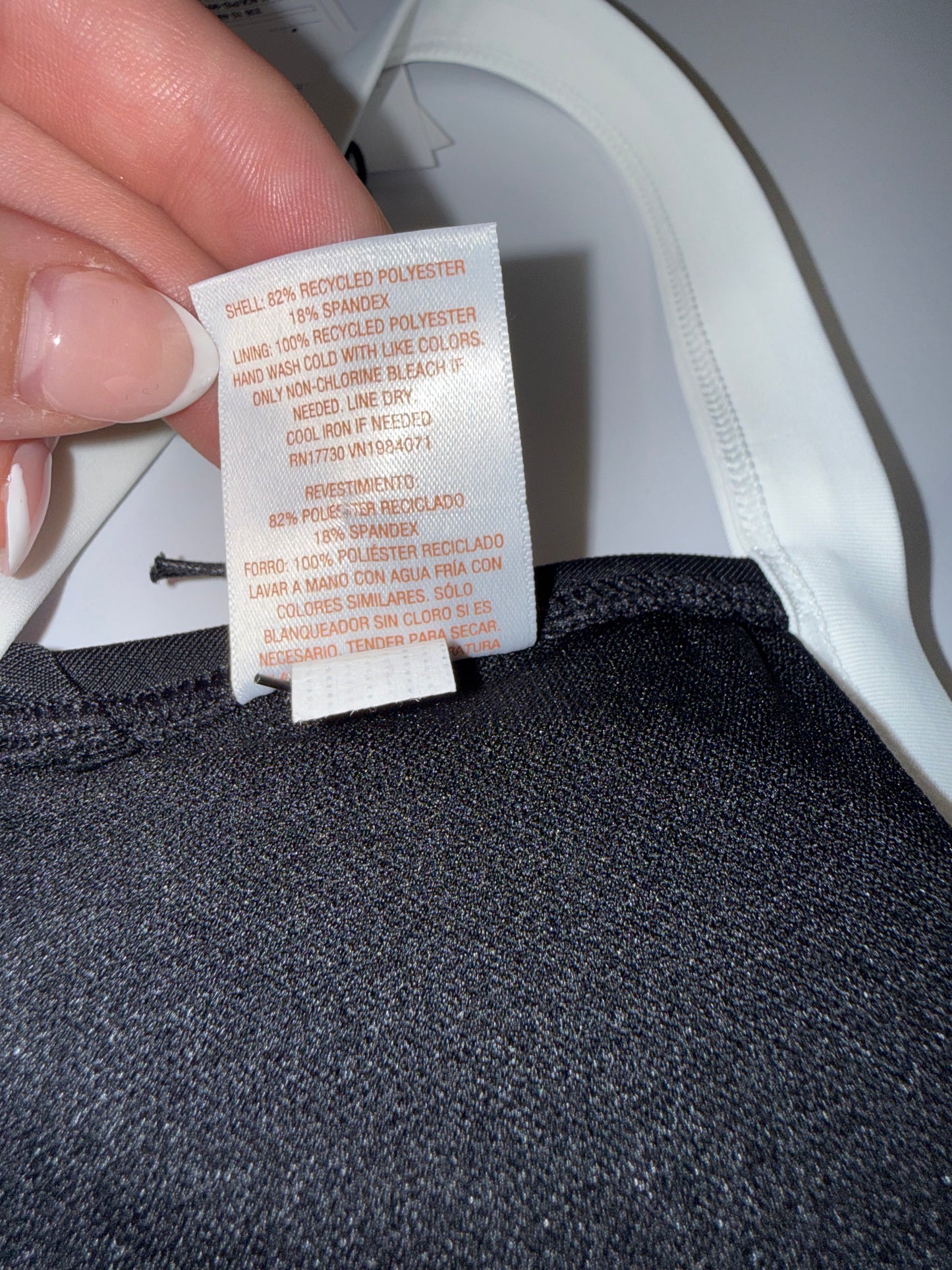 NWT Shade & Shore (XS) Brand New Black & White Bikini Top