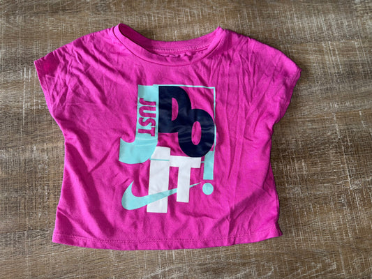 The Nike Tee (XS) Hot Pink 'Just Do It' T-Shirt