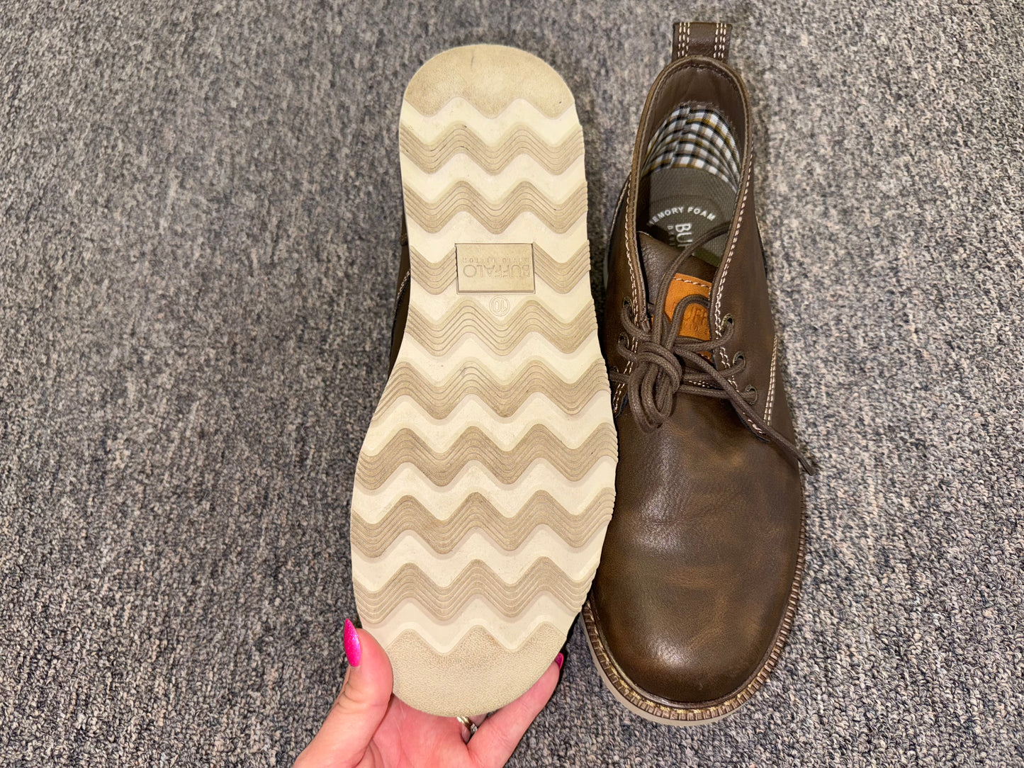 Buffalo David Bitton (10) Brown Metcalf Memory Foam Boots