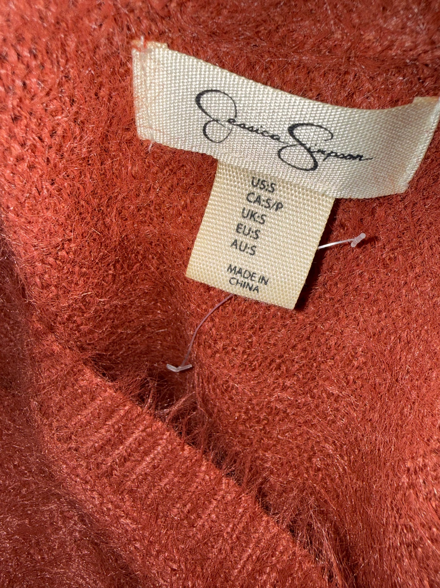 Orange sweater