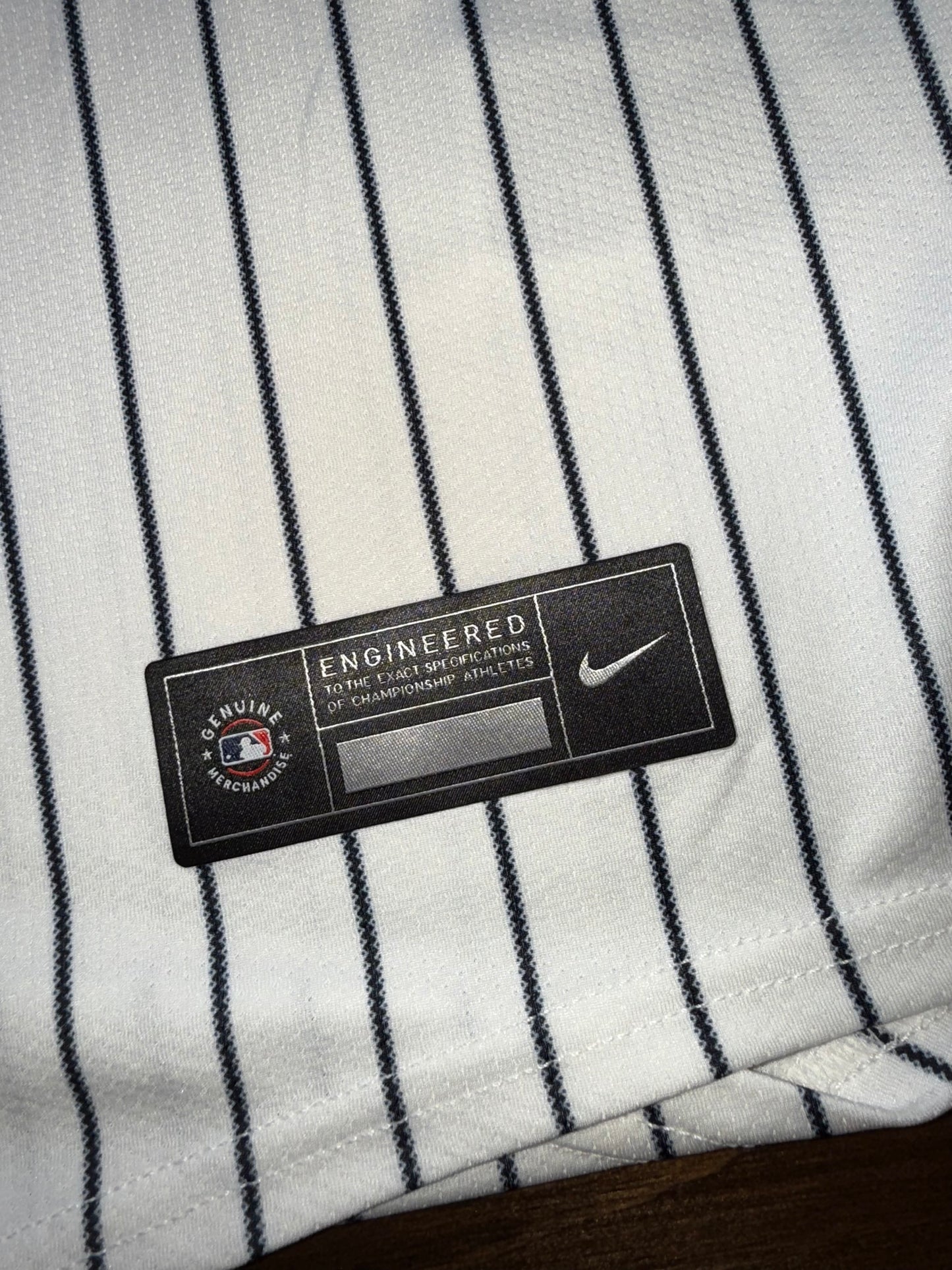 NWT Nike (XXL) Brand New Yankees #48 Striped Button Up Jersey