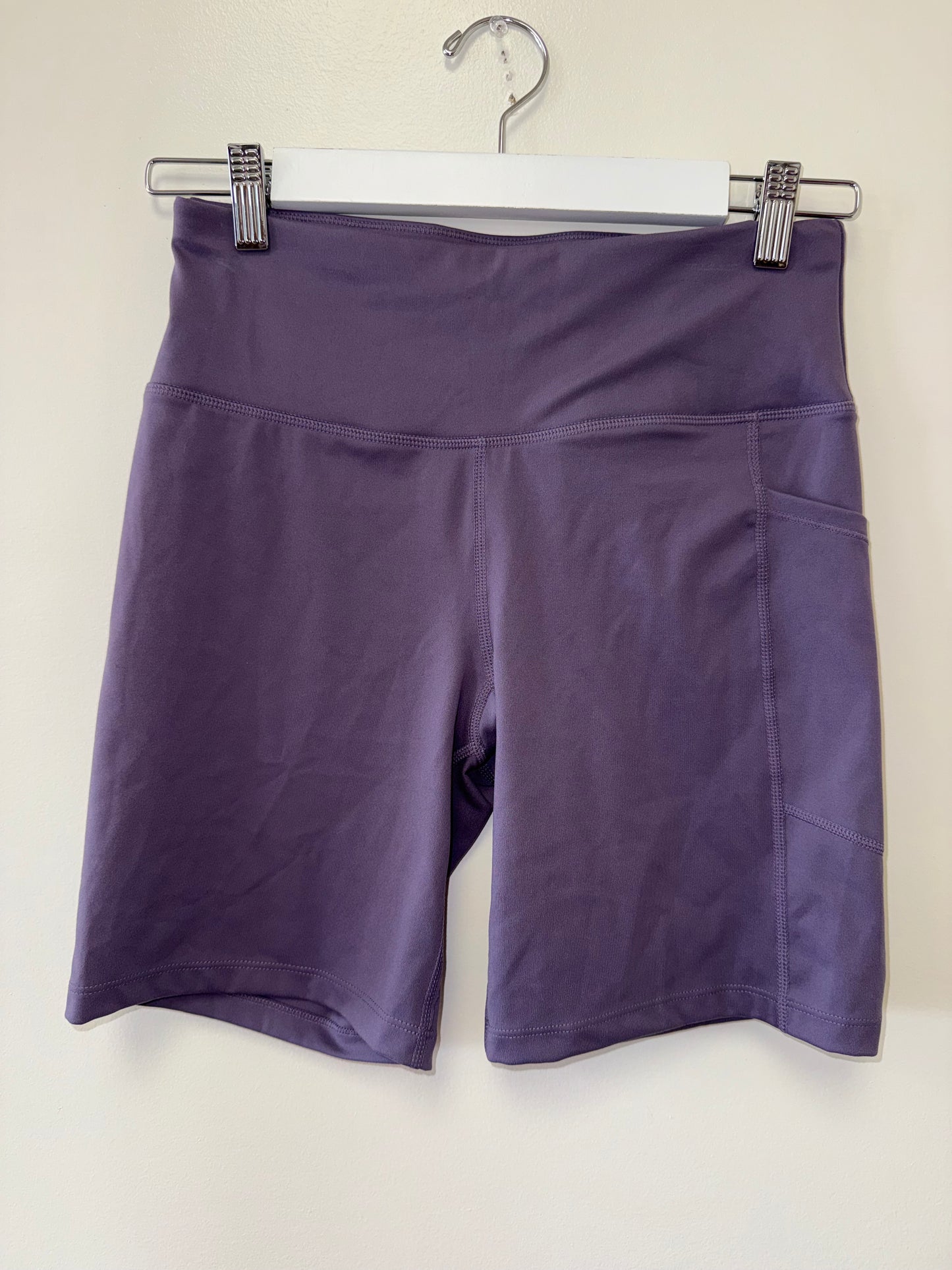 DKNY (Medium) Purple Biker Shorts