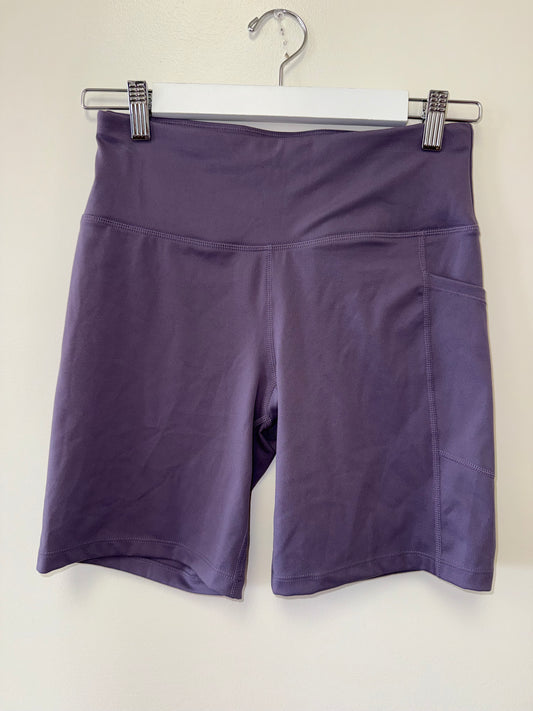 DKNY (Medium) Purple Biker Shorts