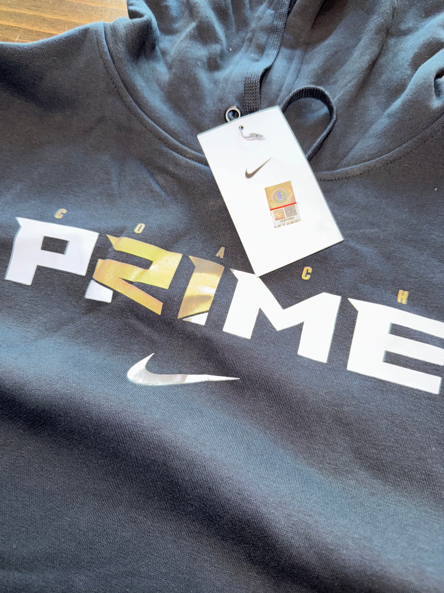 NWT Nike (XXL) Brand New Black Coach Prime Hoodie