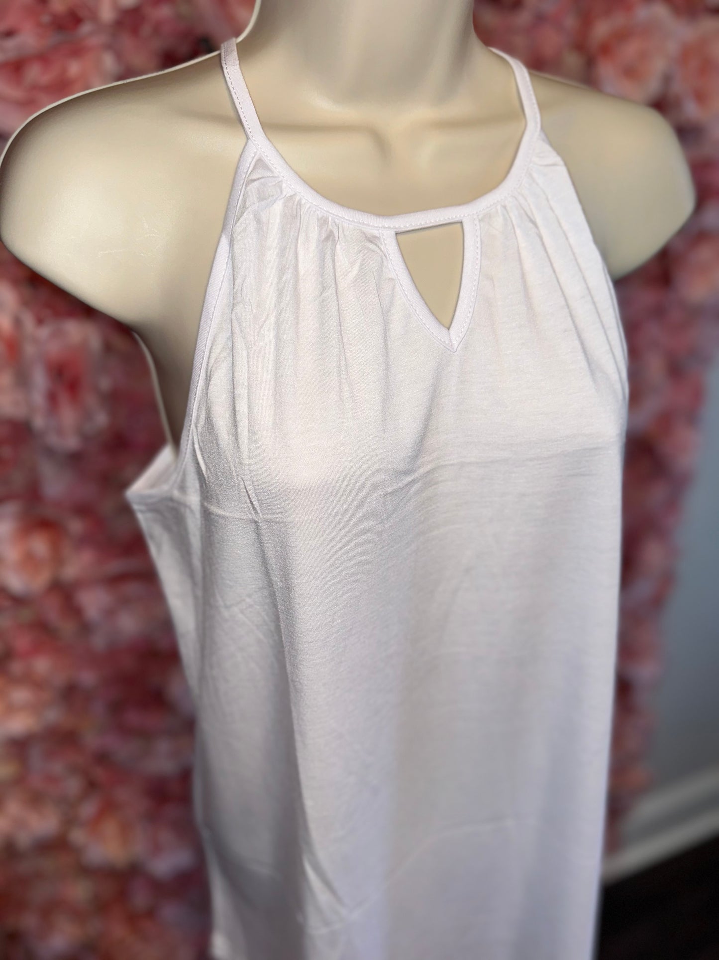 Brand New (Medium) White Loose Fit Tank Top