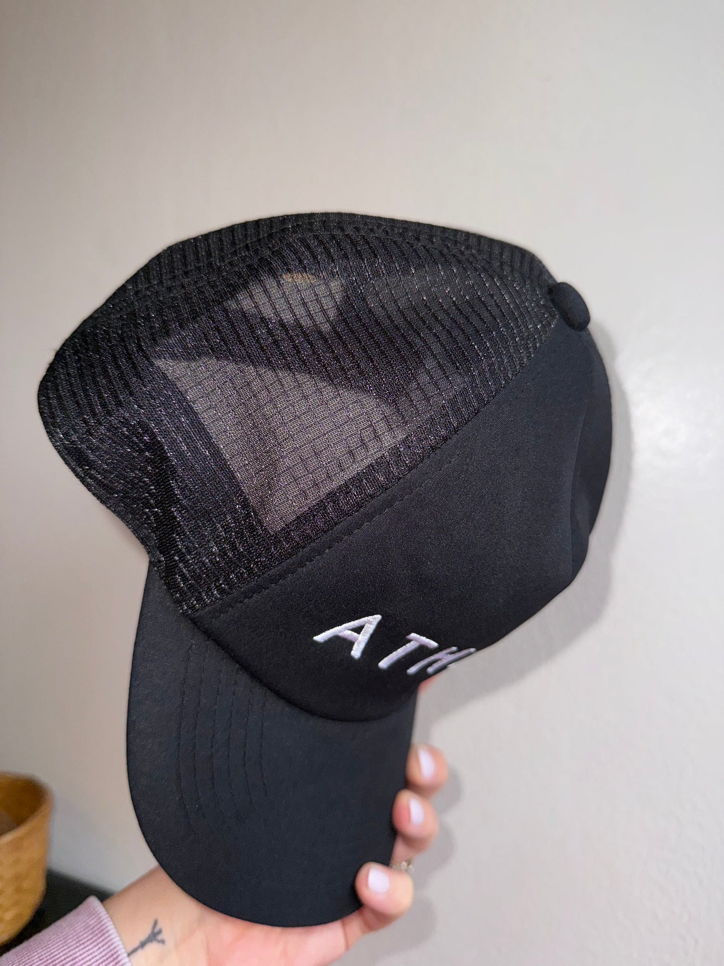 Athleta (One Size) Black Sporty Hat