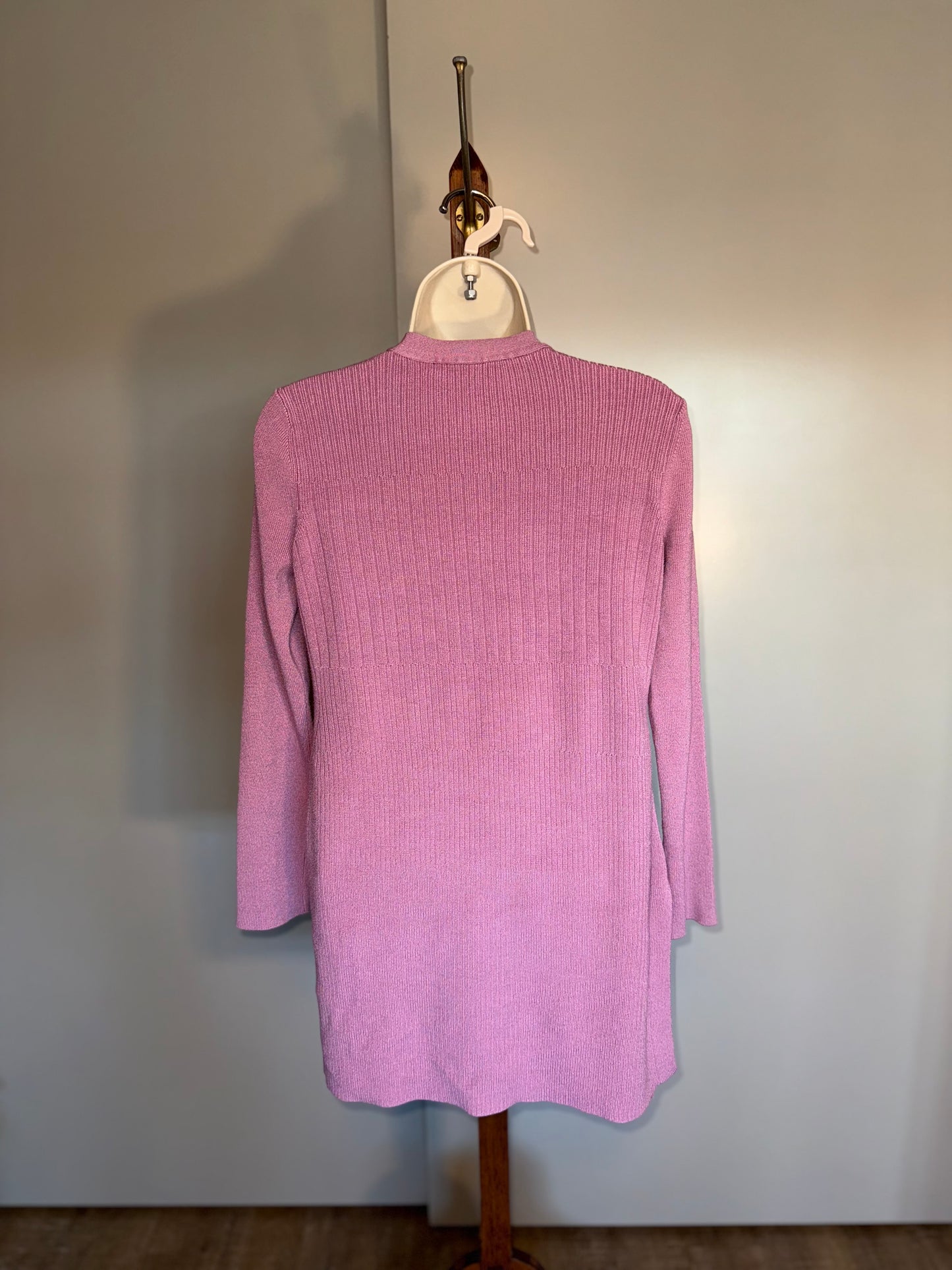 White House Black Market (Small) Purple Business Casual Sweater Cardigan