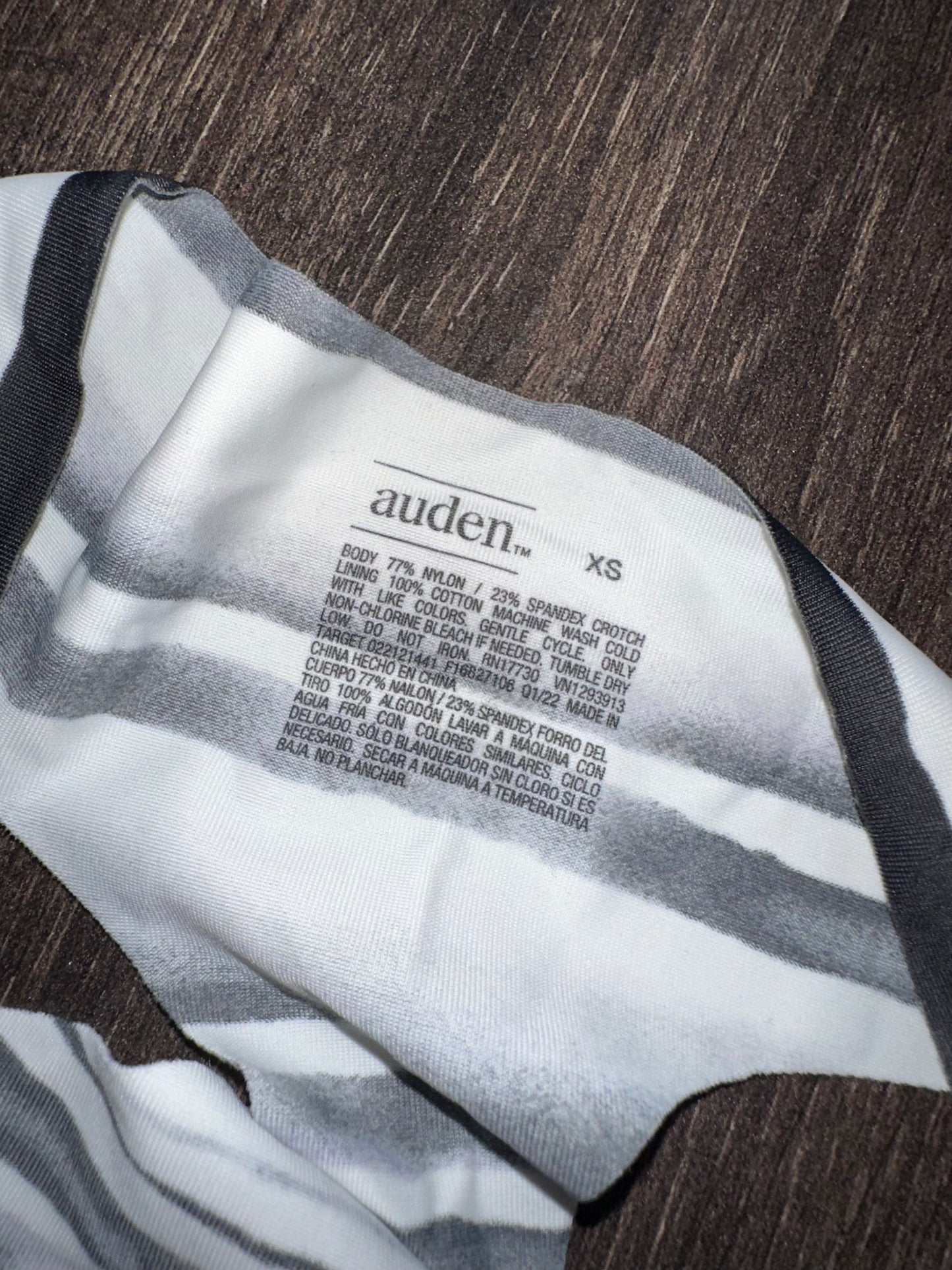 NWT auden (XS) Brand New Bundle of 3 Piece Underwear SET