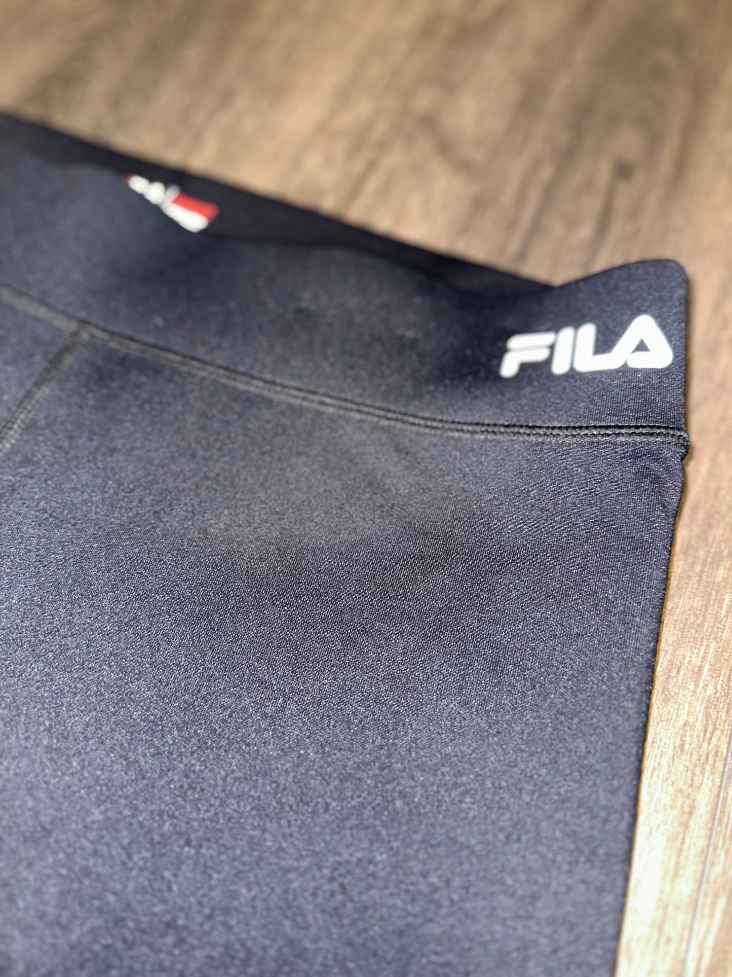 Fila (Medium) Running Black Biker Shorts