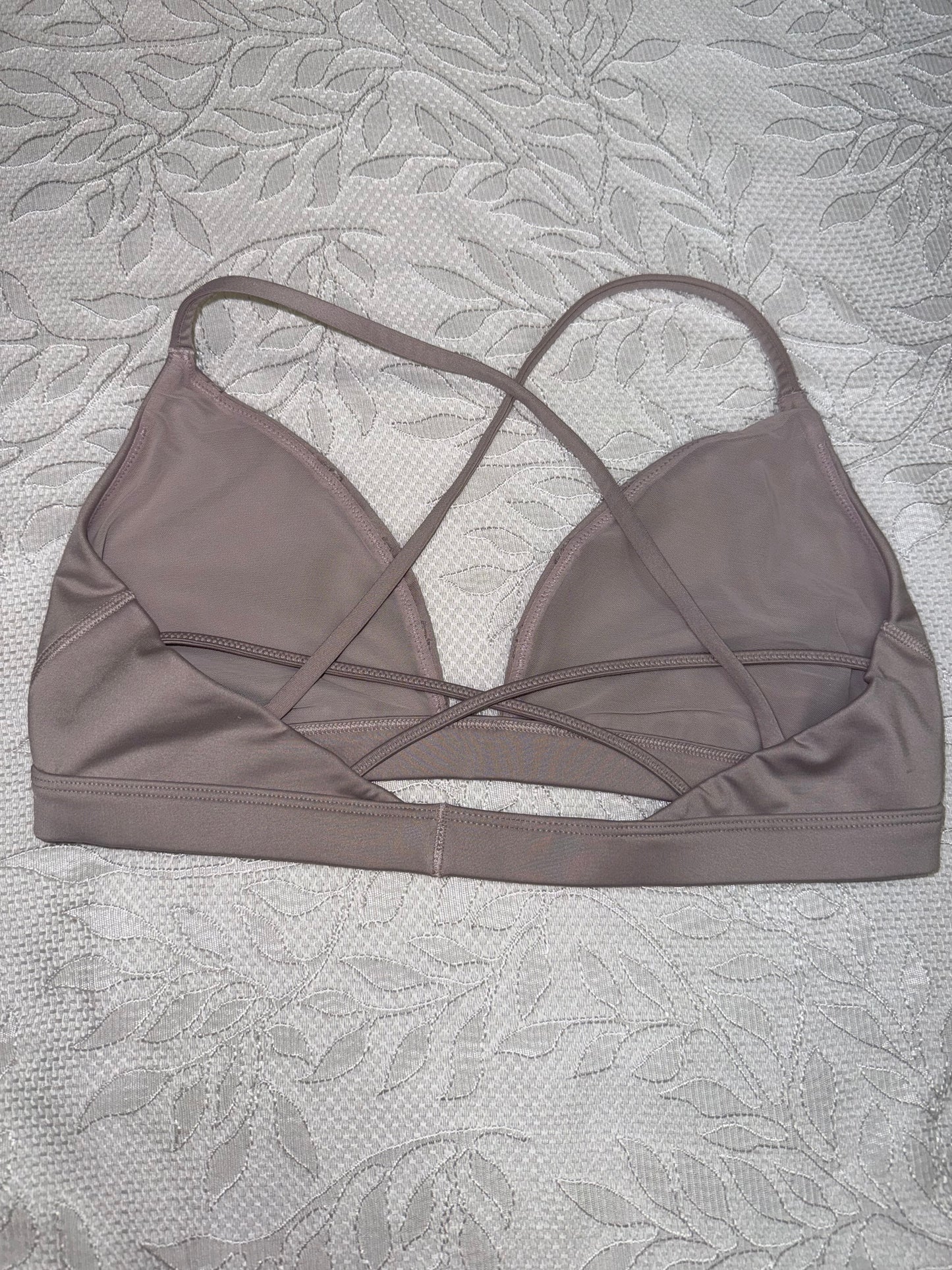 Victoria's Sport (Large) Blush Sports Bra with Criss Cross Straps
