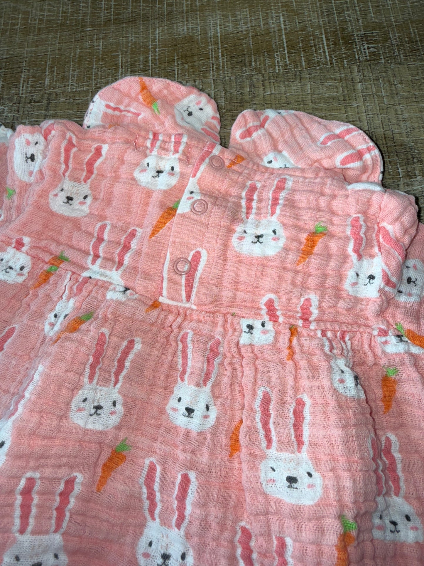 Angel Dear (6-12 Months) Rabbit Pattern Long Sleeve