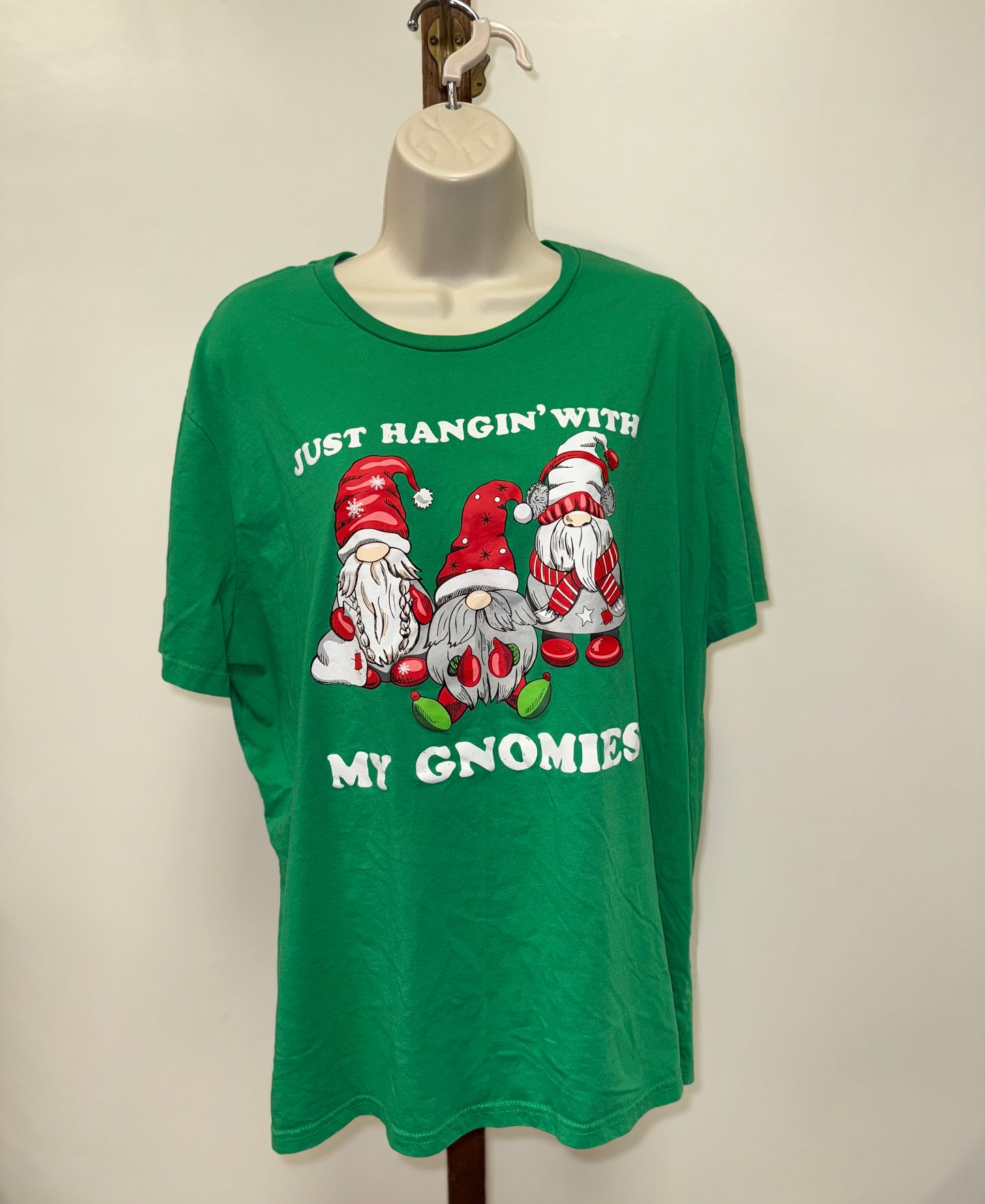 Hybrid (XXL) Green Christmas T-Shirt Apparel