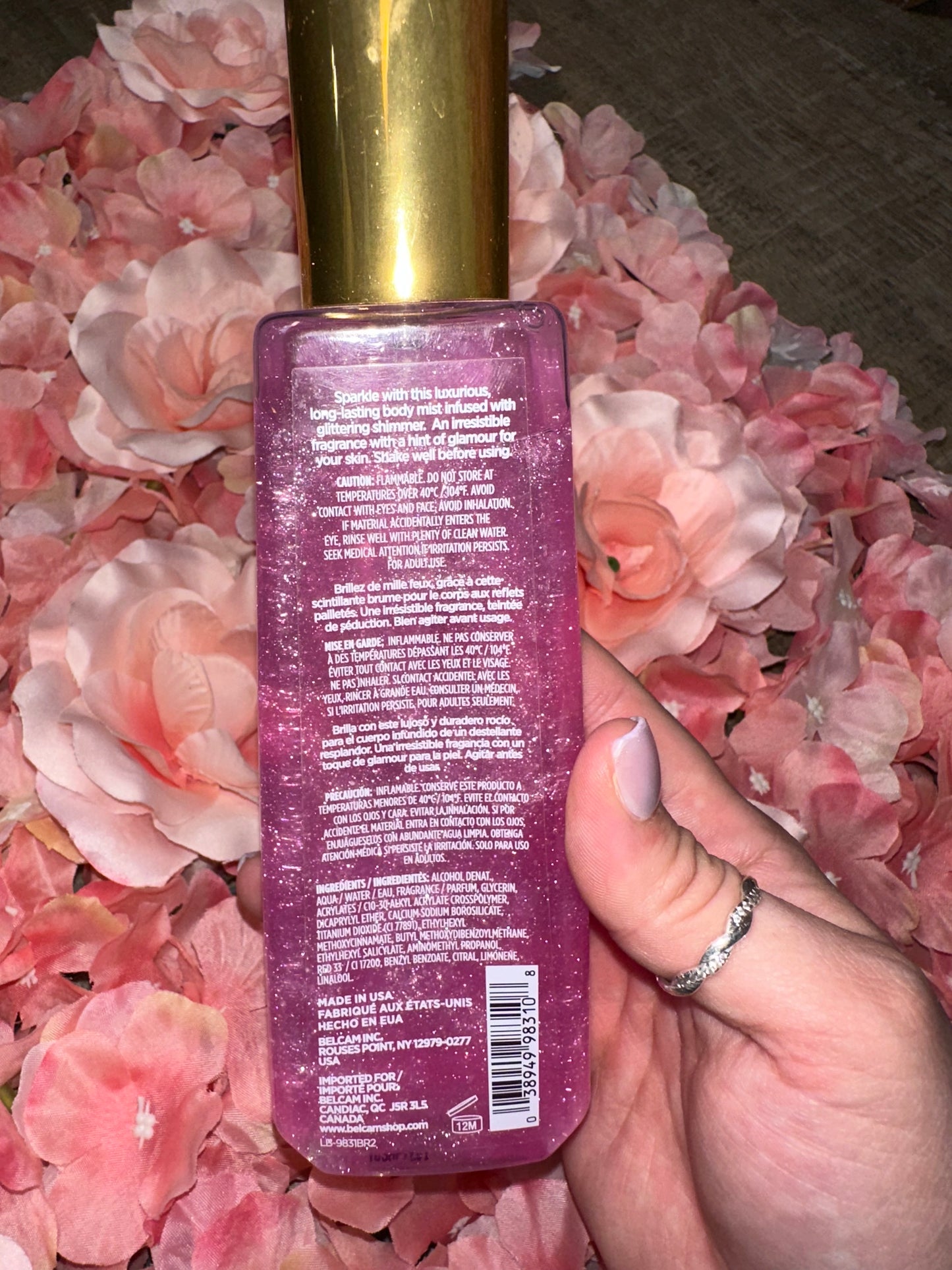 Luxe Perfumery Shimmer Mist Hot Cherry Bomb