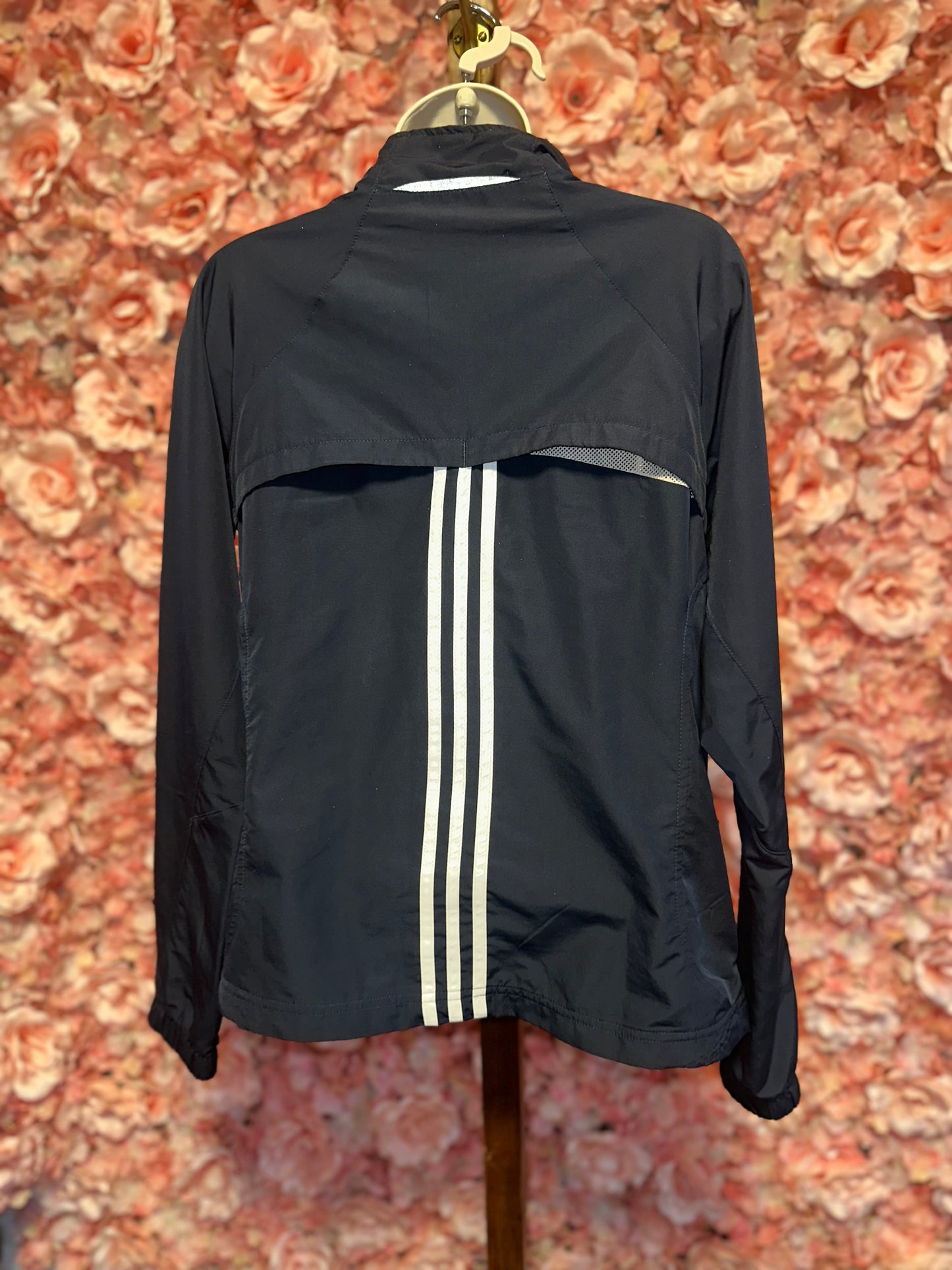 adidas (Medium) Navy Blue Lightweight Sporty Jacket