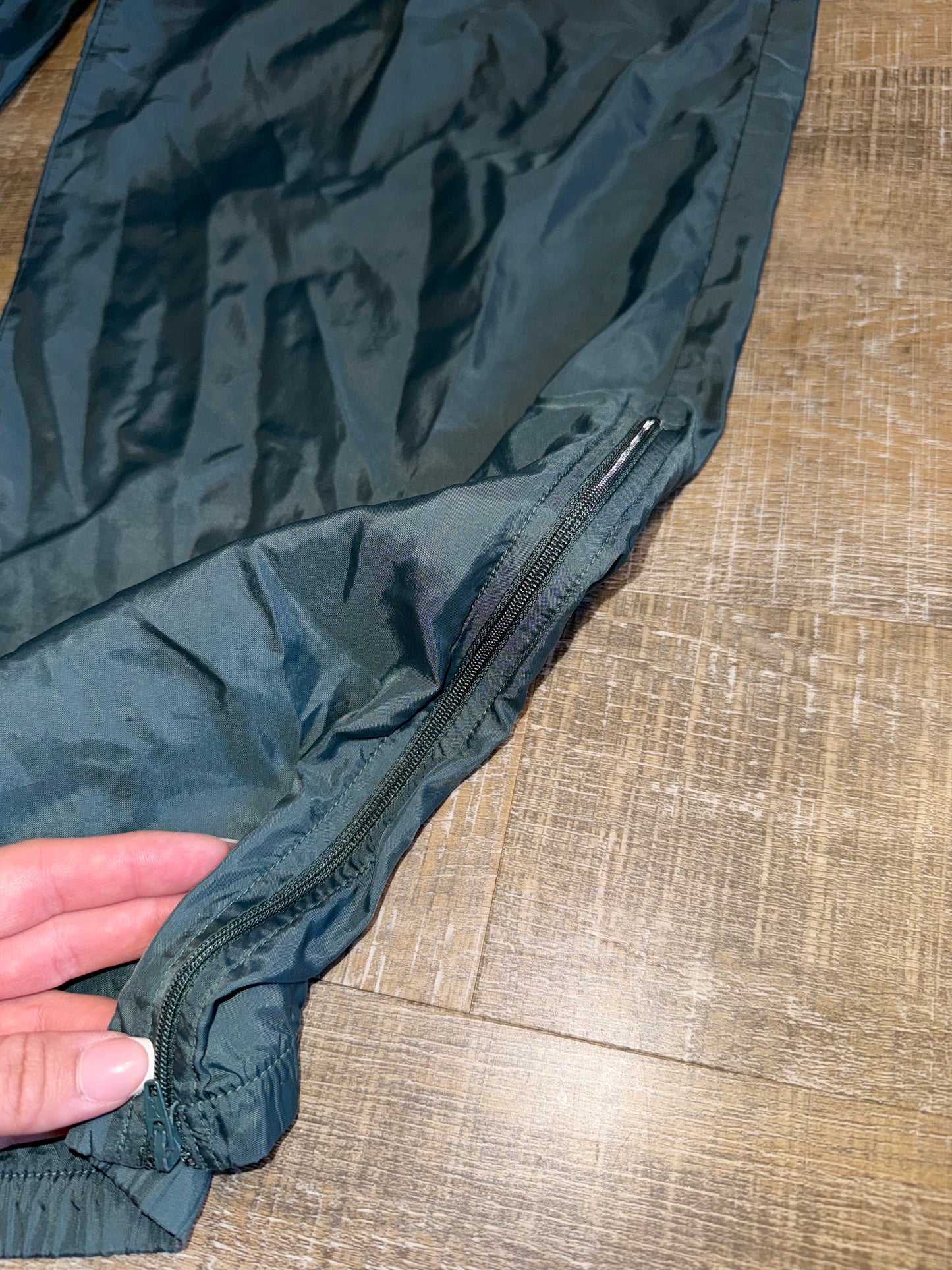 Nike (XXL) Teal Vintage Lightweight Pants with Zipped Ankles