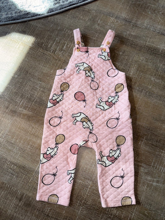 H&M Disney (18 Month) Winnie The Pooh Pink Overalls