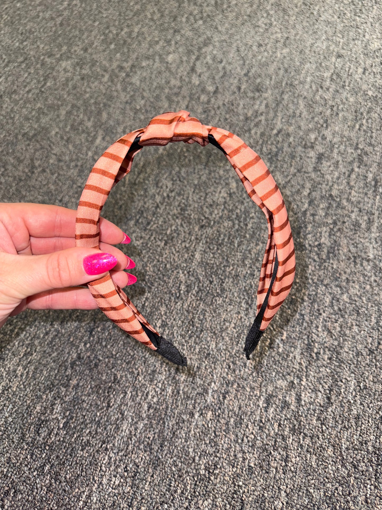 Brand New Neutral Striped Headband