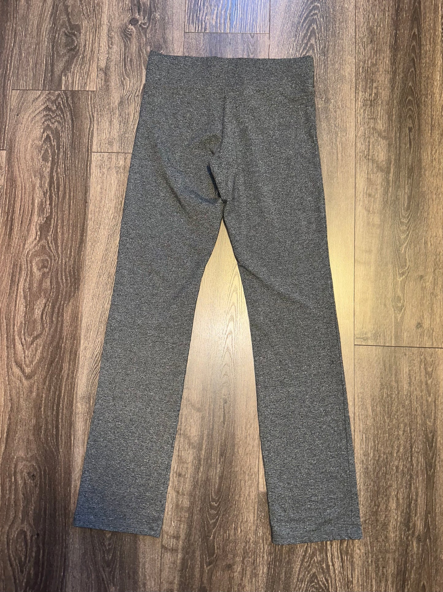 Victoria Sport (Medium) Grey Straight Legging Pants with Criss Cross Waistband