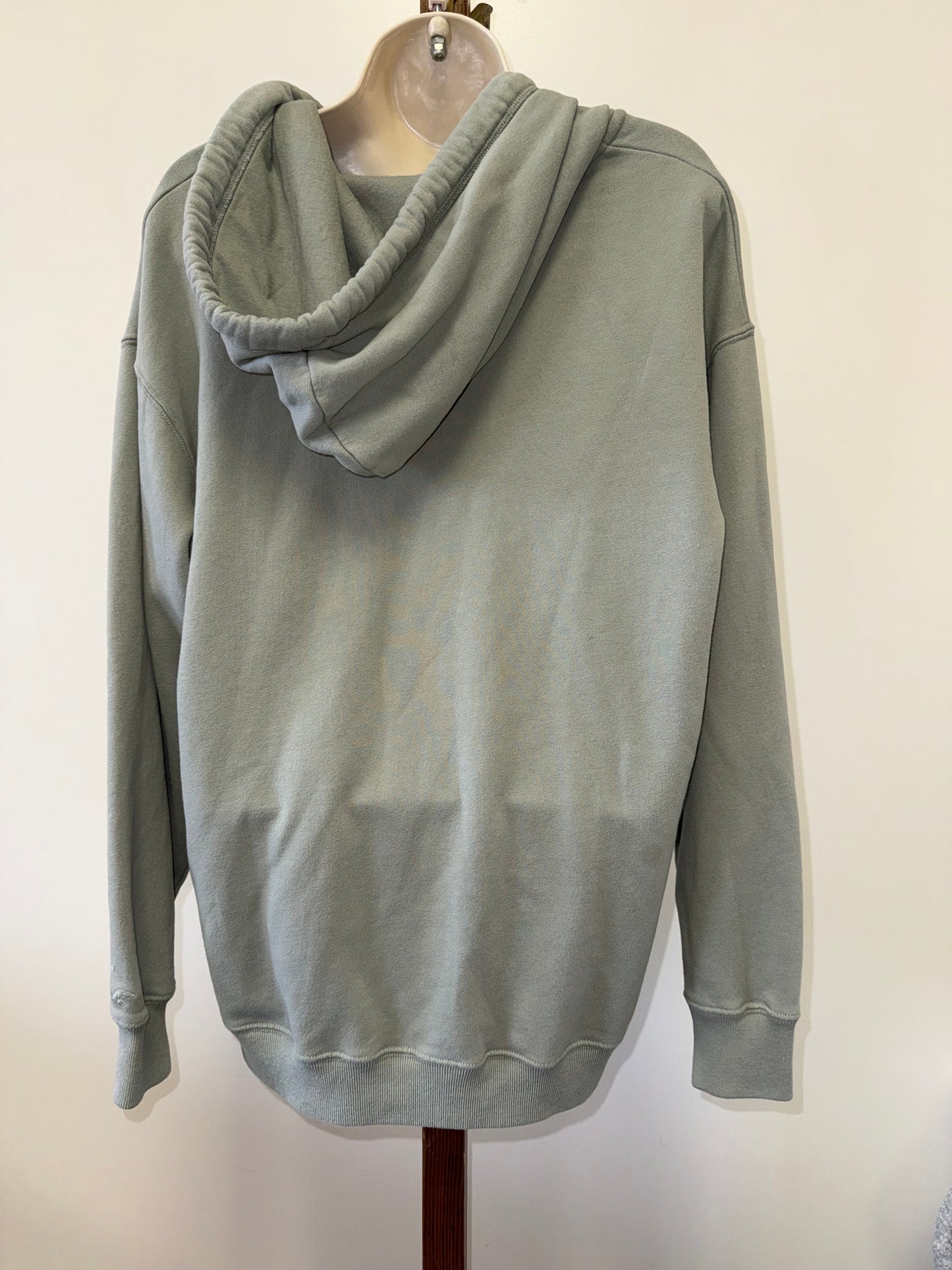 Hollister (Small) Mint Green Full Zip Up Sweatshirt Jacket