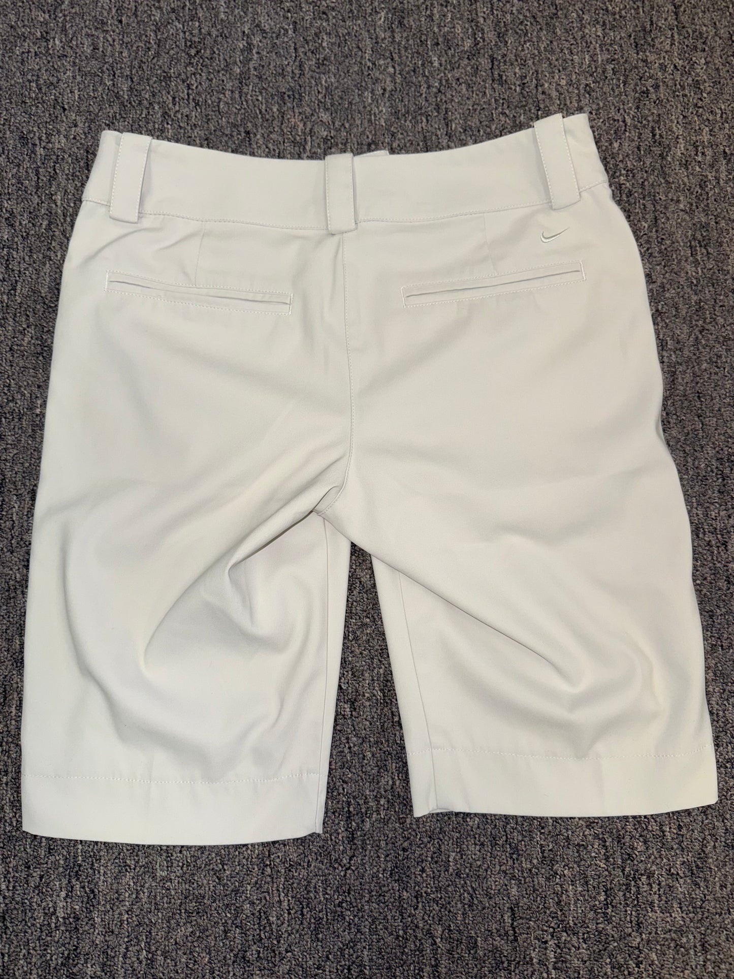 Nike Golf (2) Cream Tour Performance Dri-Fit Golfing Shorts