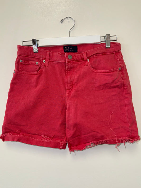 GAP (6) Coral Denim Jean Shorts with 5" Inseam