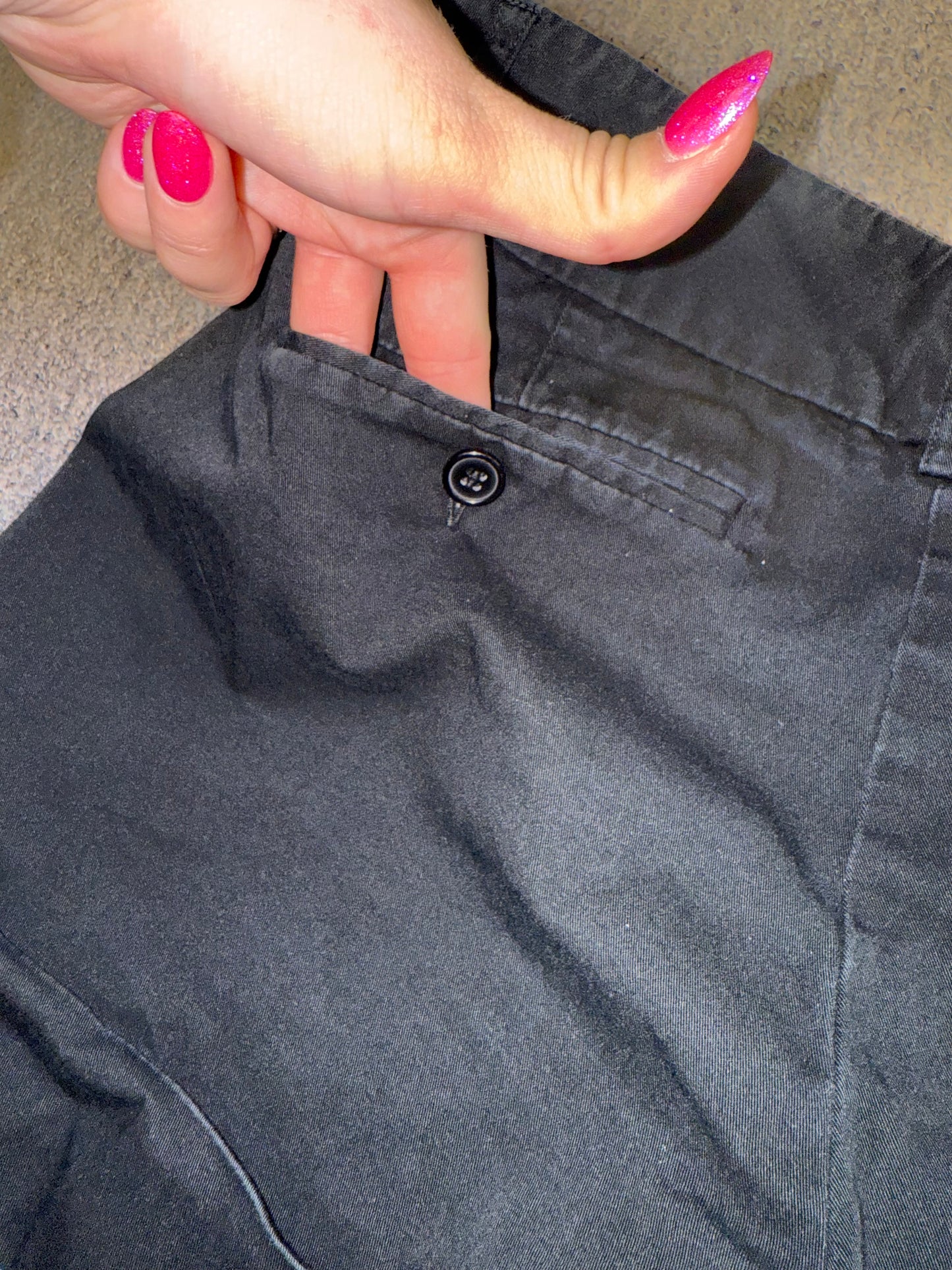 New York & Co (10) Black Dress Shorts