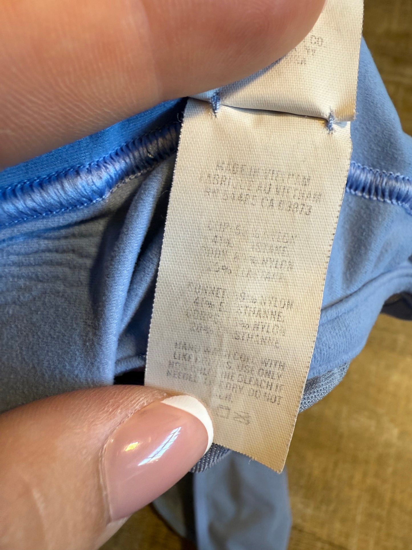 Smoothiez by Aerie (XL) Blue Sheer Bralette