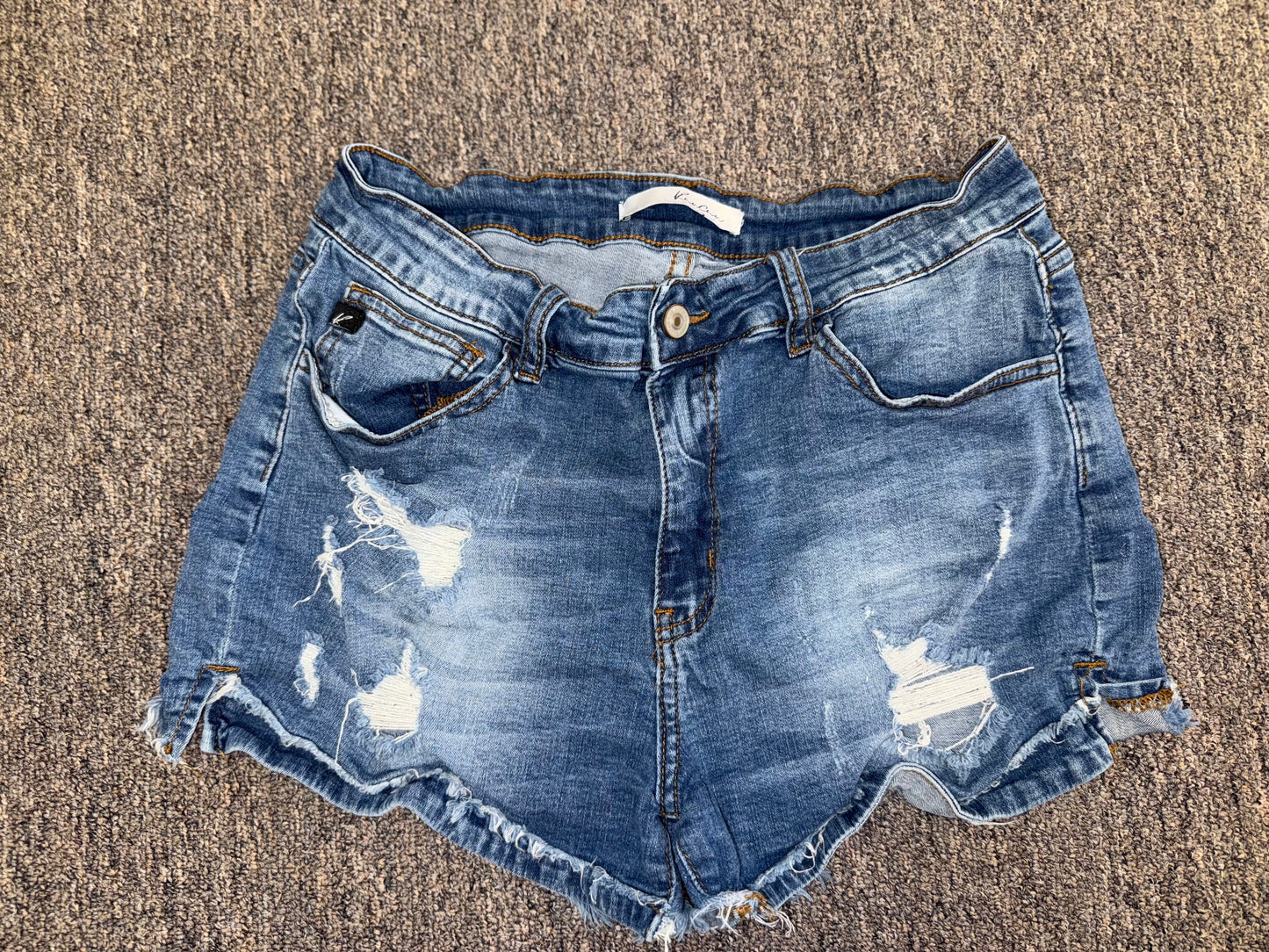 KanCan (13) Distressed Denim Jean Shorts