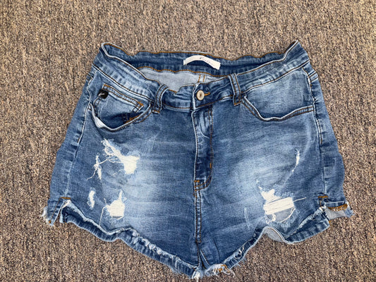 KanCan (13) Distressed Denim Jean Shorts