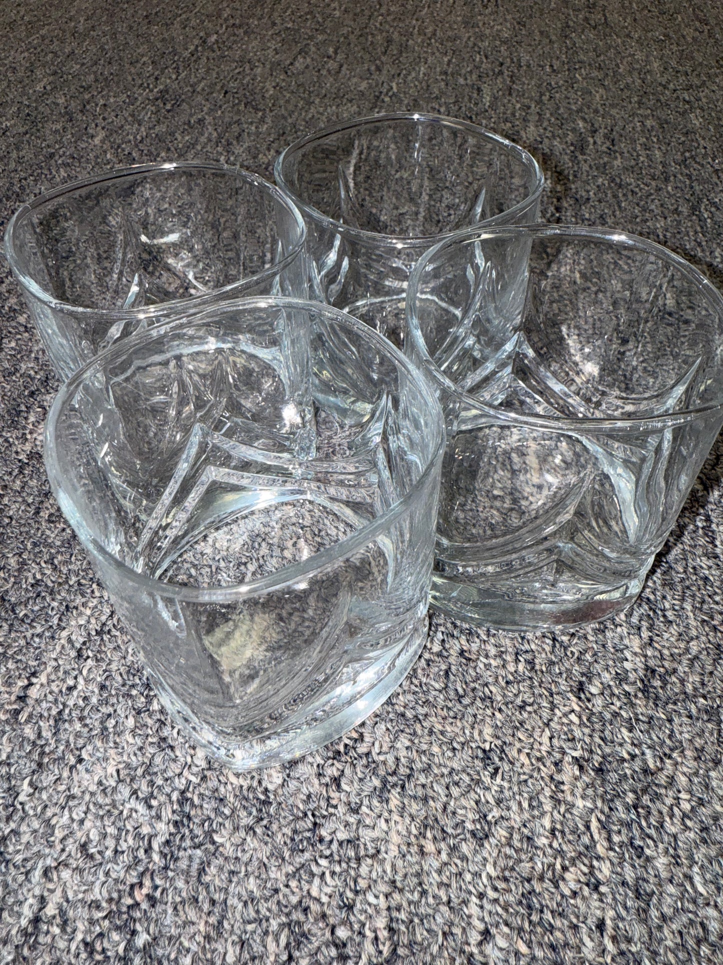 Low Fashion Cocktail 4 Piece Glass Set