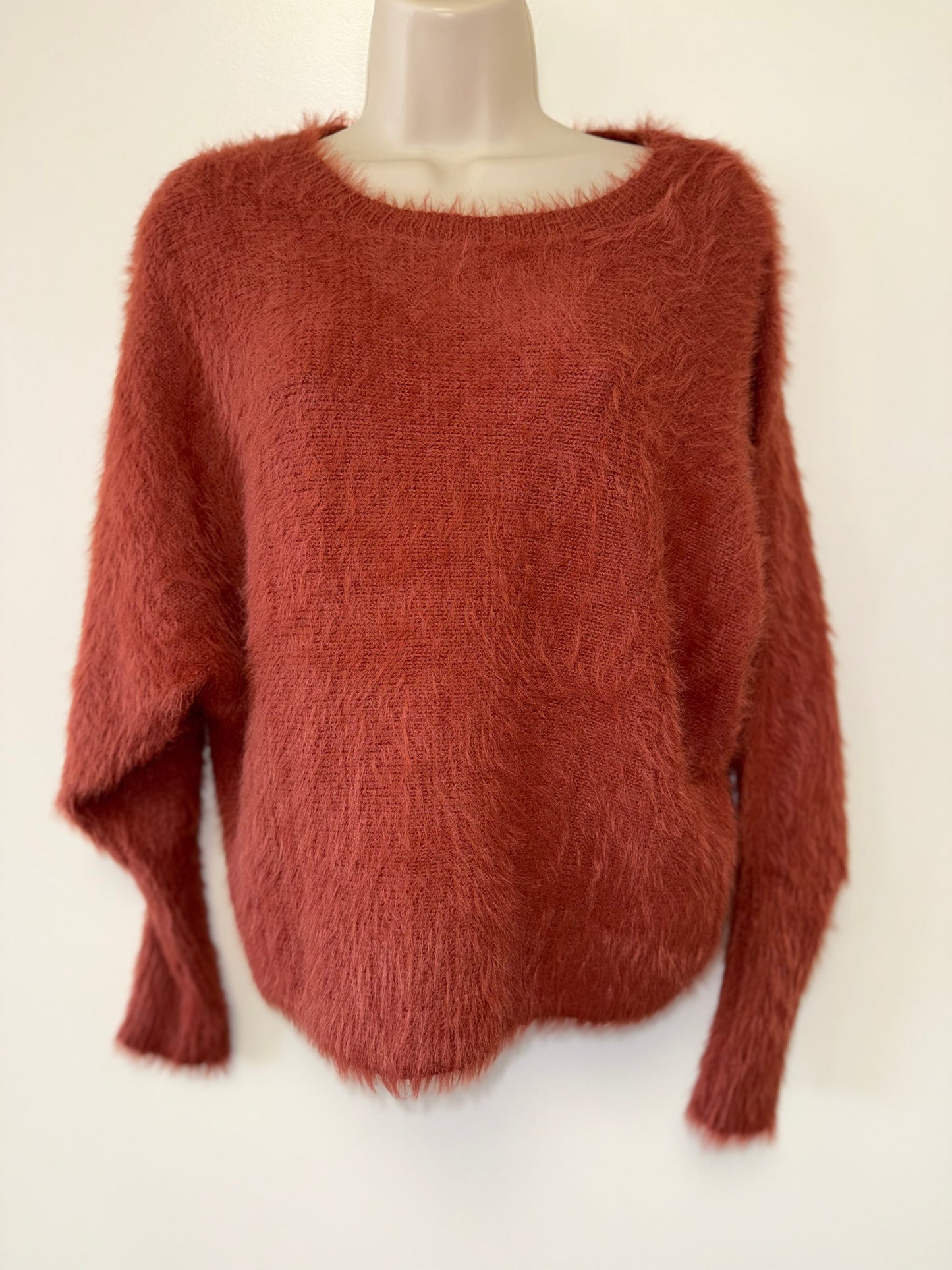 Orange sweater
