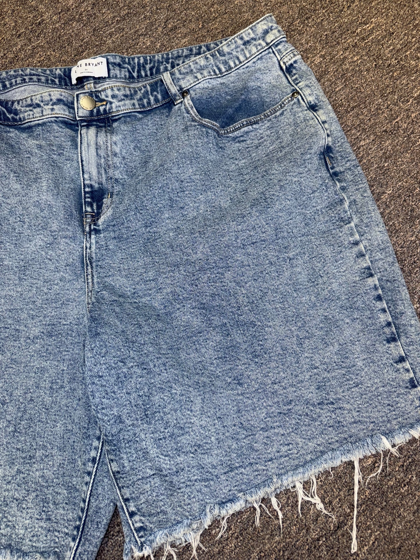 Lane Bryant (24) Denim Blue Jean Shorts