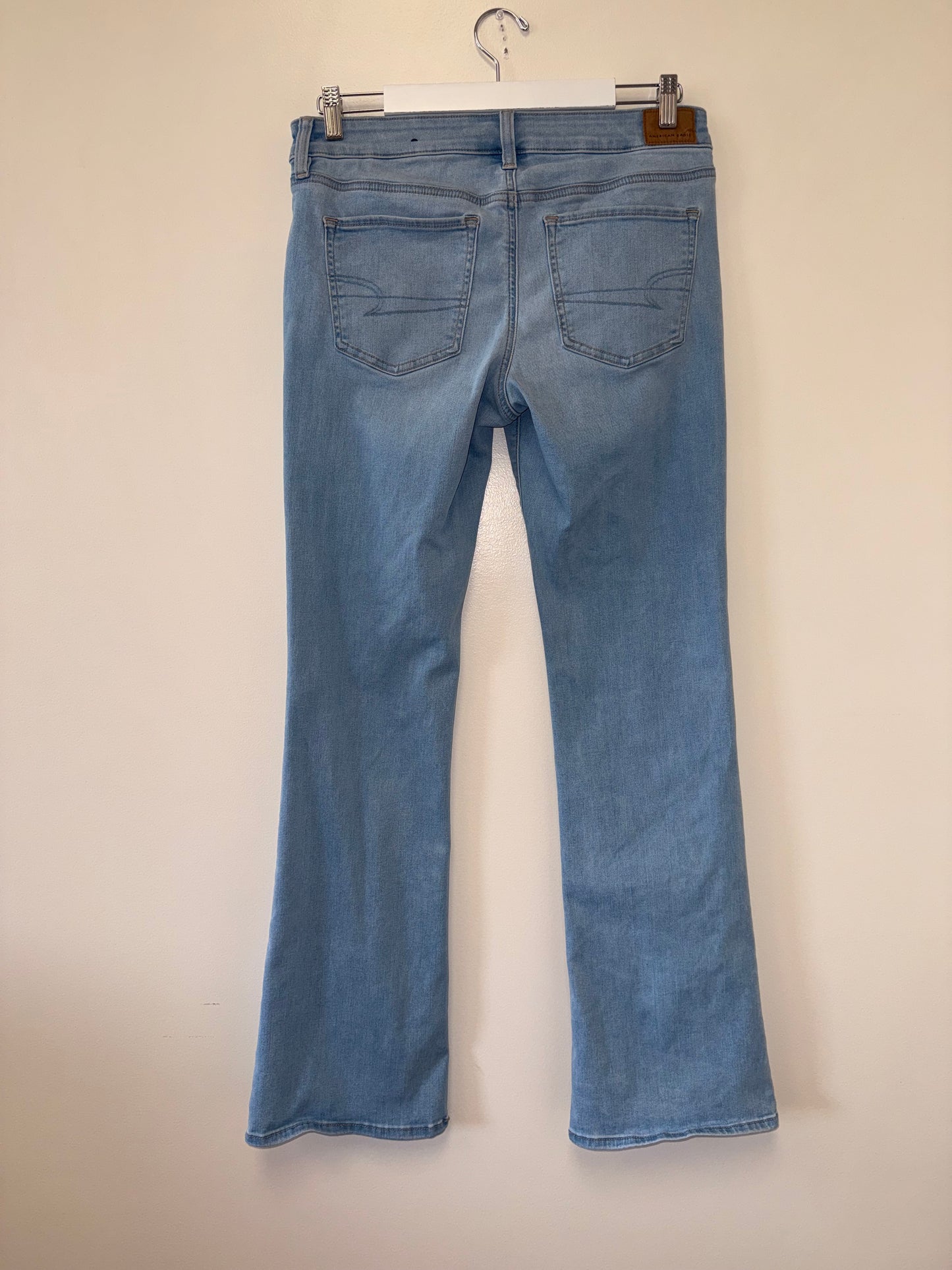 American Eagle (10 Long) Kick Boot Denim Jeans with Next Level Stretch