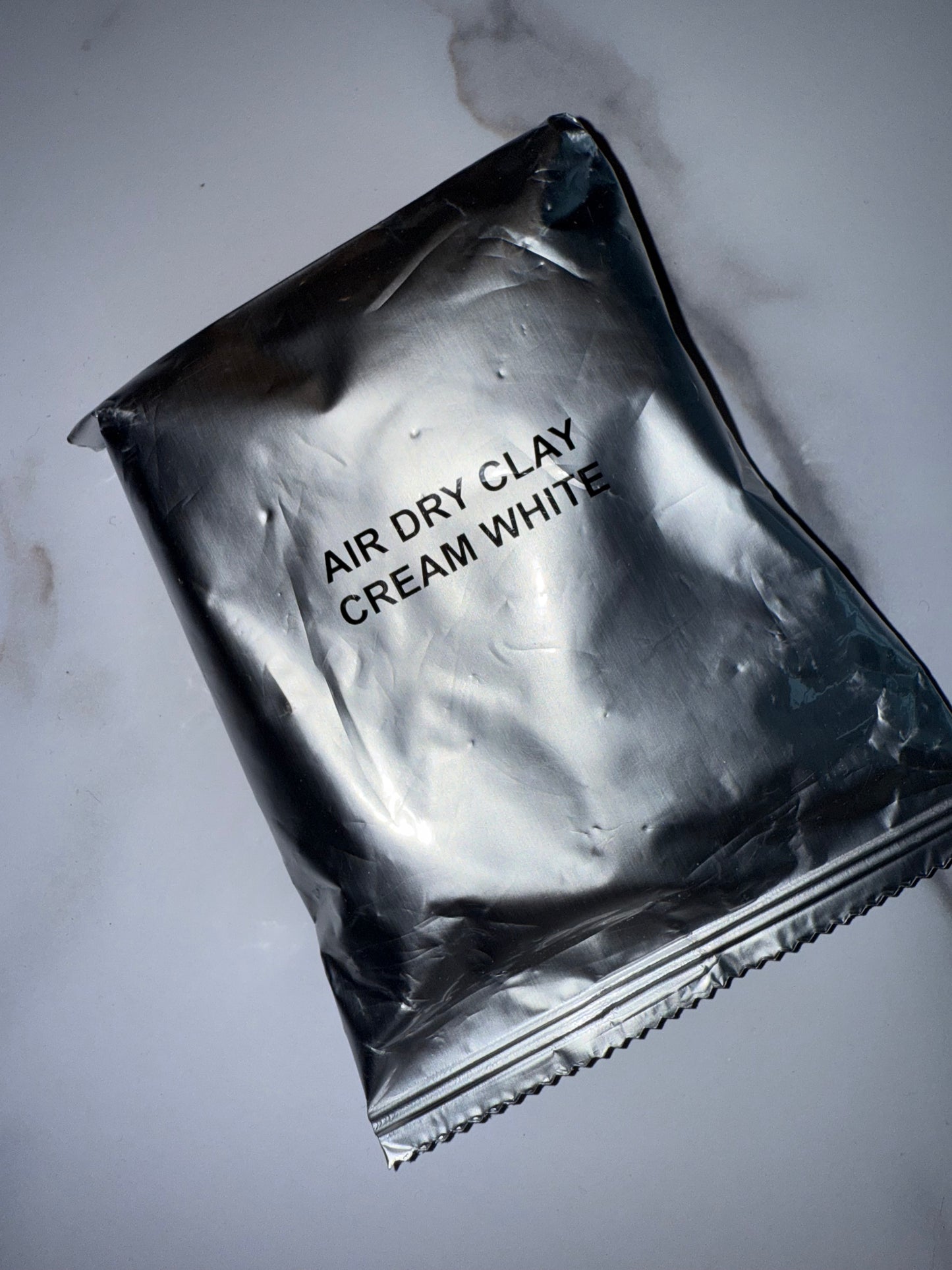 Brand New Air Dry Clay Cream White Colored