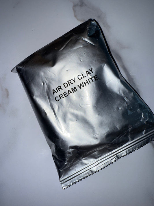 Brand New Air Dry Clay Cream White Colored