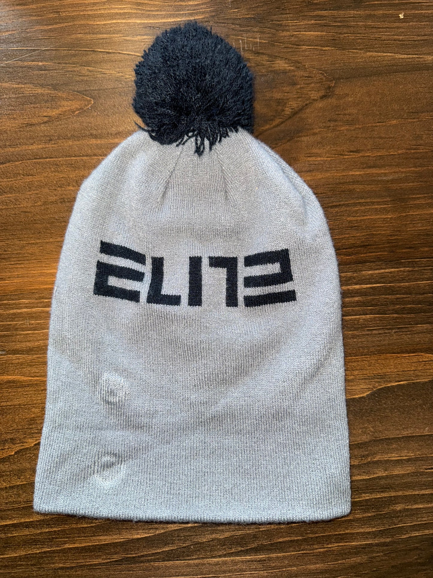 Nike (OS Kids) Black//Grey Nike Elite Winter Beanie