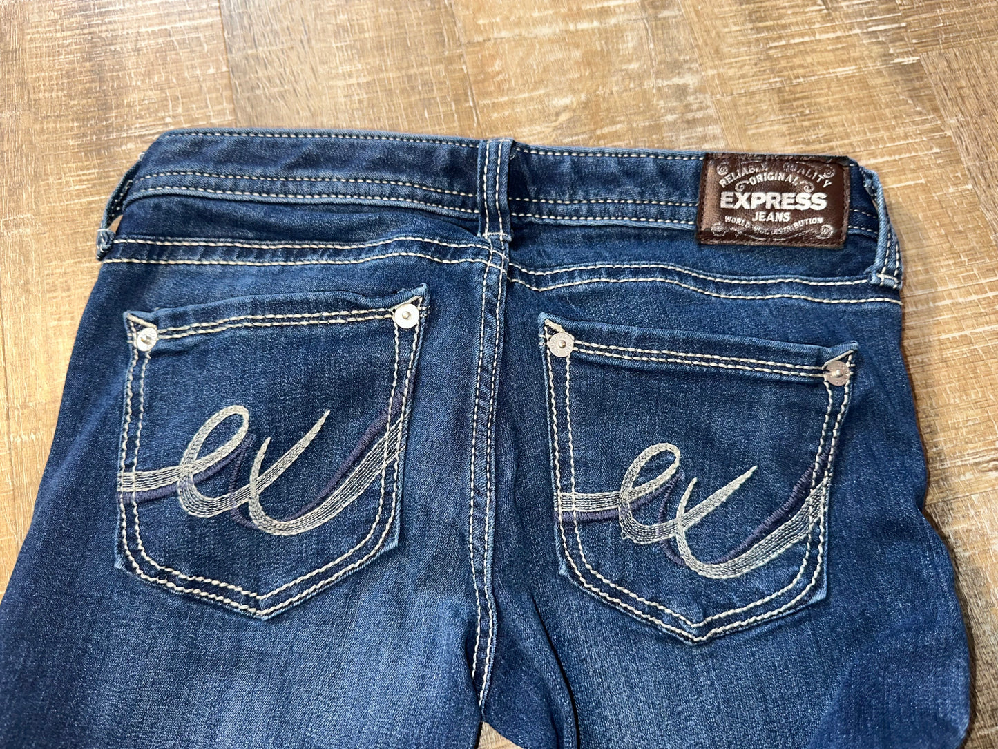 Express (4L) Legging Low Rise Stretch Denim Jeans