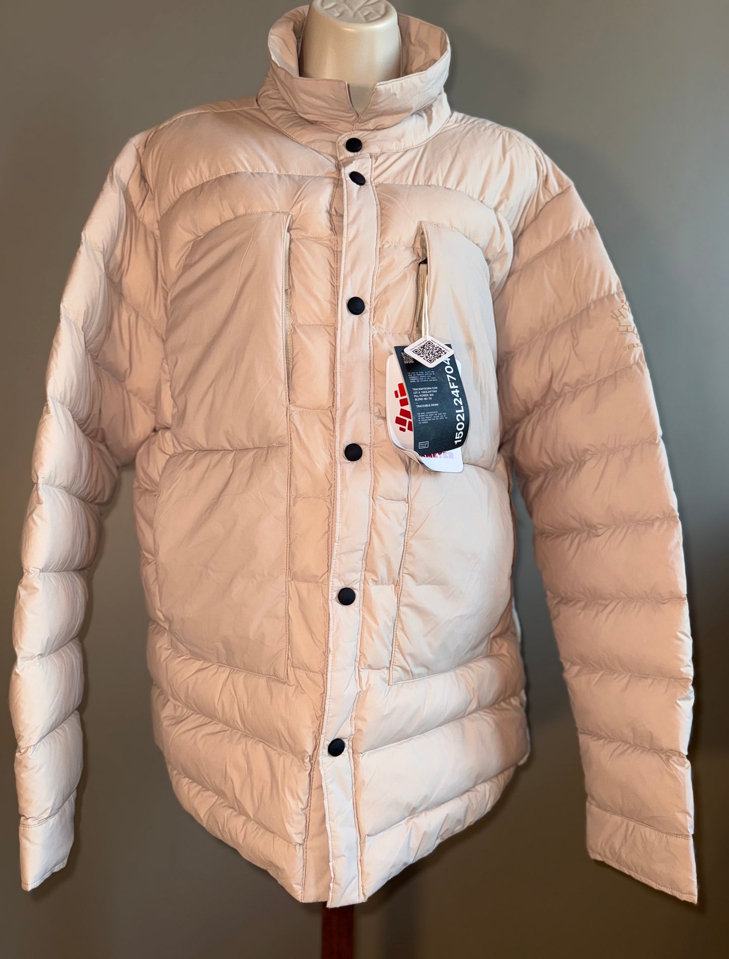 NWT Obermeyer (Large) Brand New Cream Button/Zip Coat