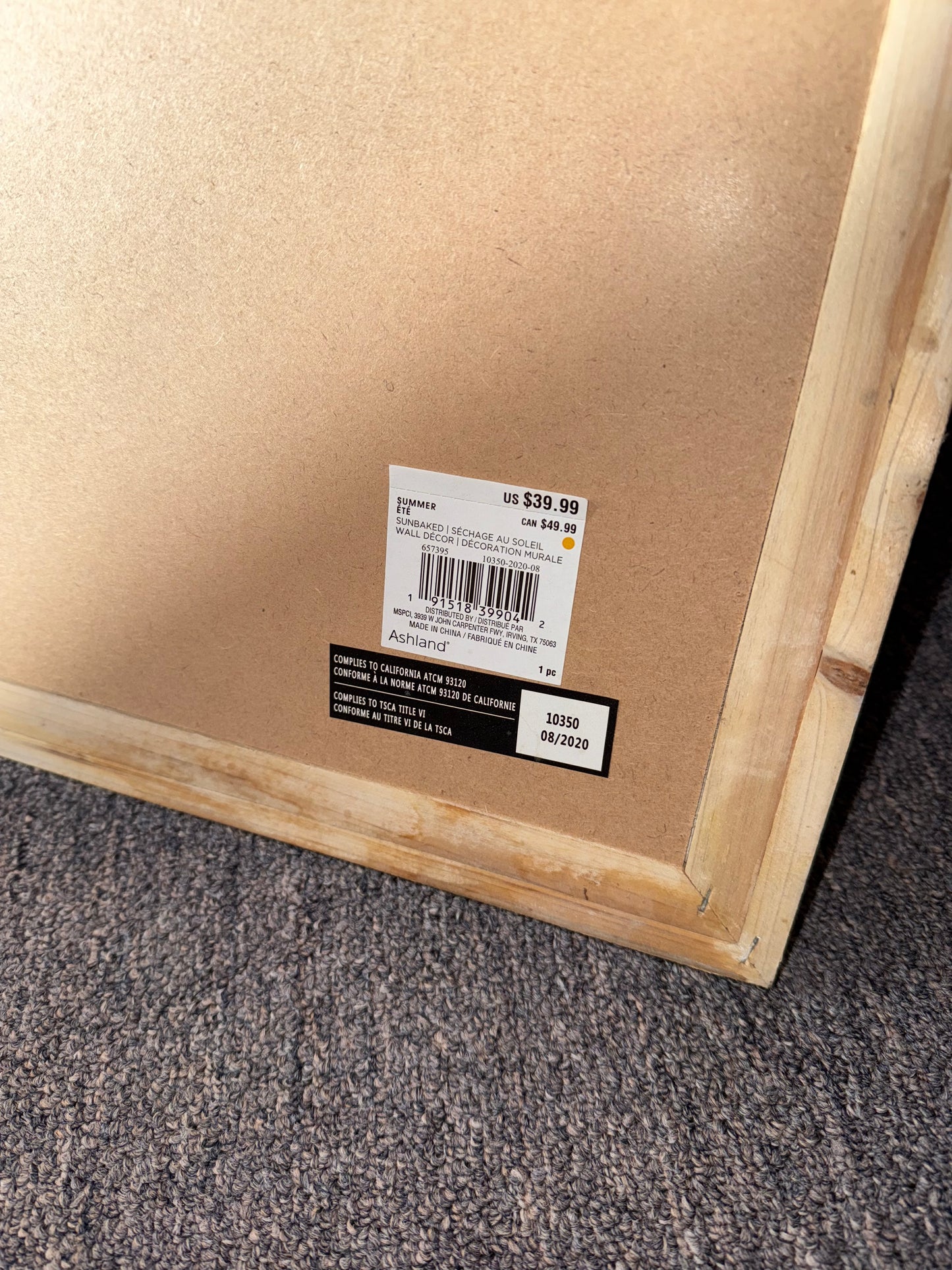 'today is the day' Rainbow Wooden Sign