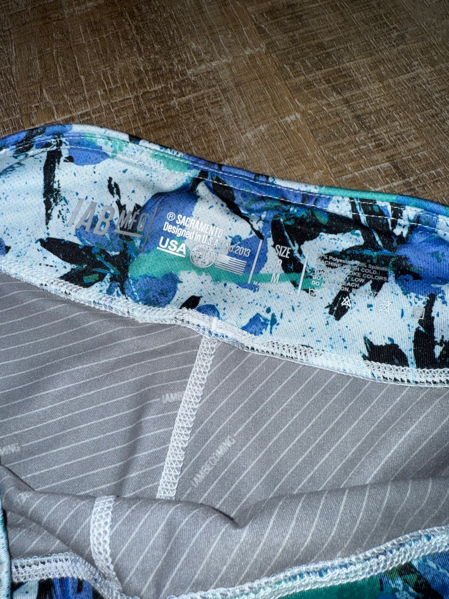Lab (Medium) Pattern Spandex Shorts