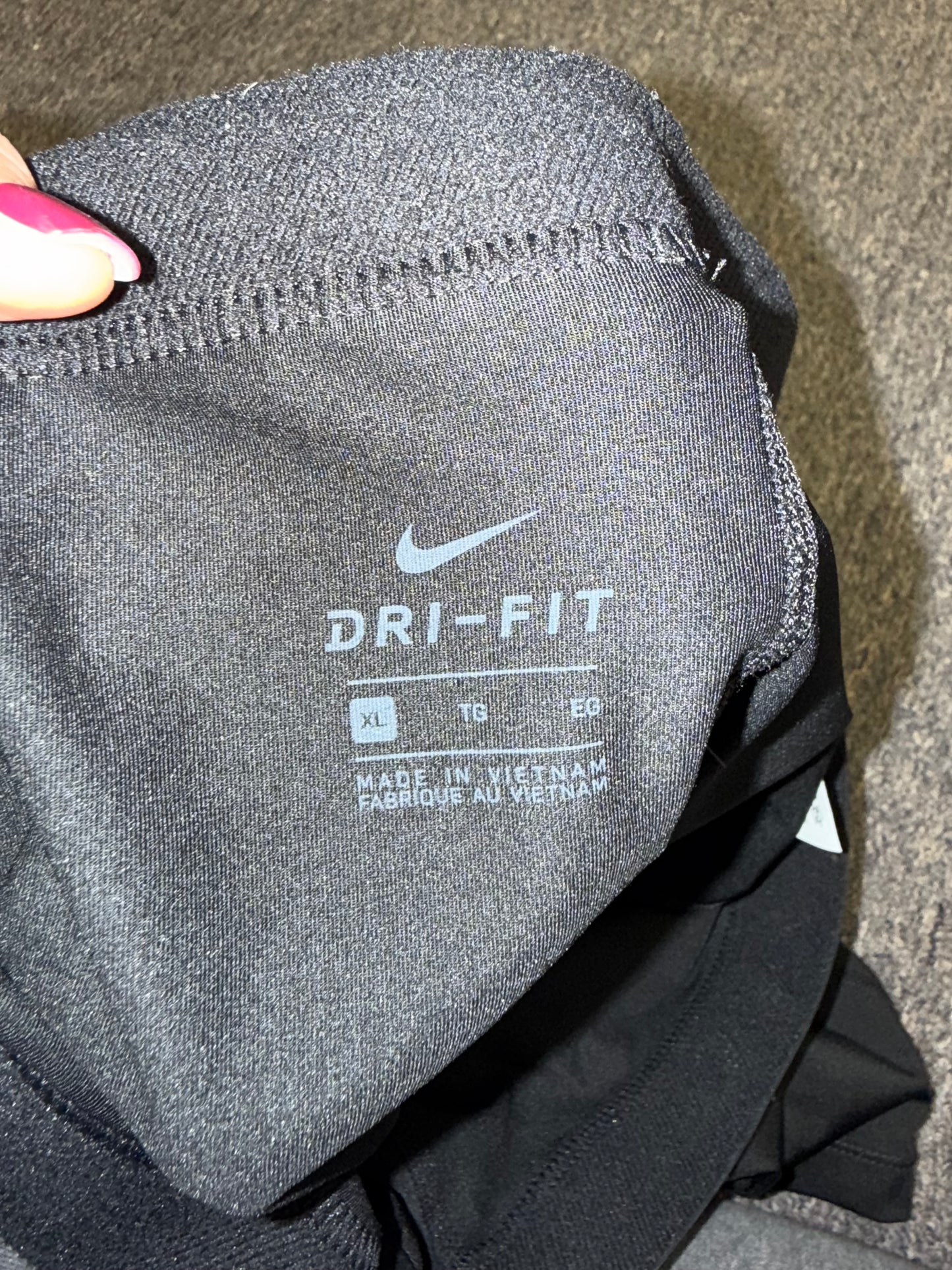 Nike (XL) Black Dri-Fit Spandex