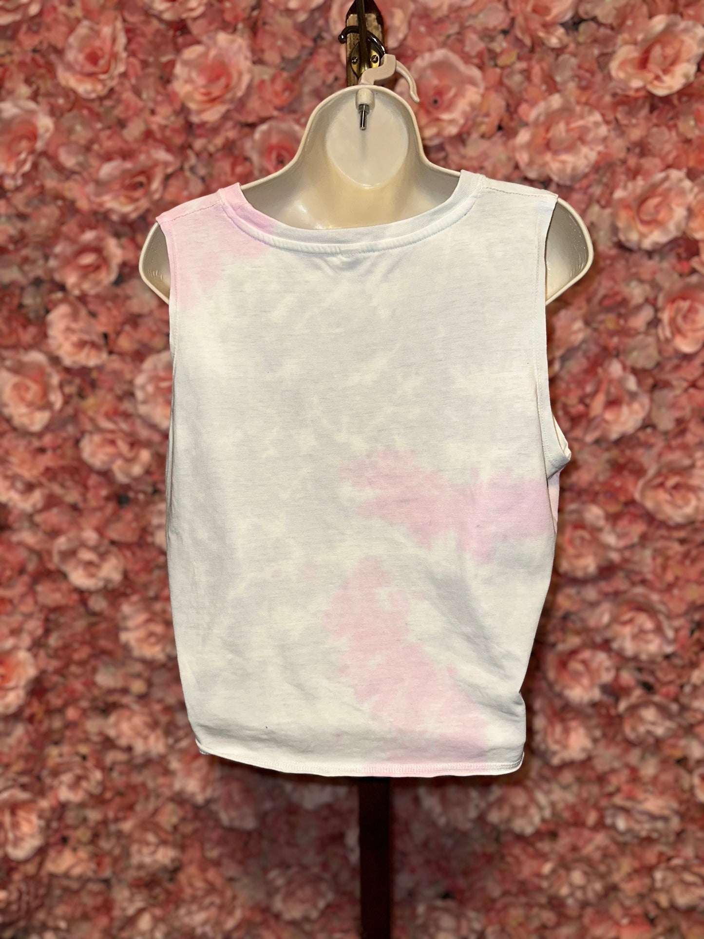 U.S.A Apparel (XL) Brand New Salty Vibes Tie Dye Cropped Tank