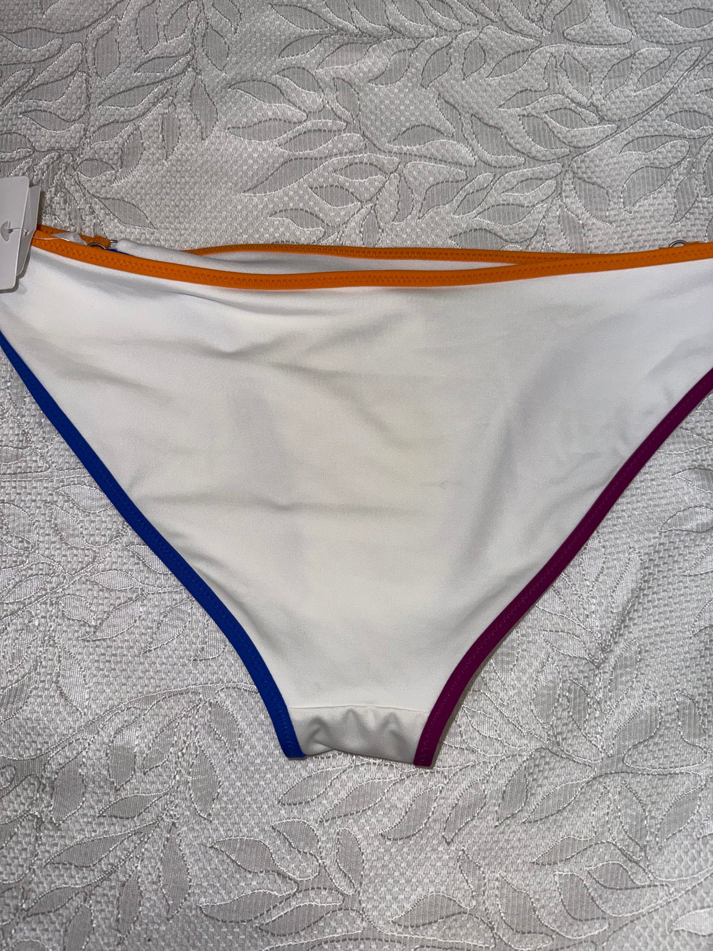 NWT Athleta (Medium) Brand New White Kapalua Swim Bottoms