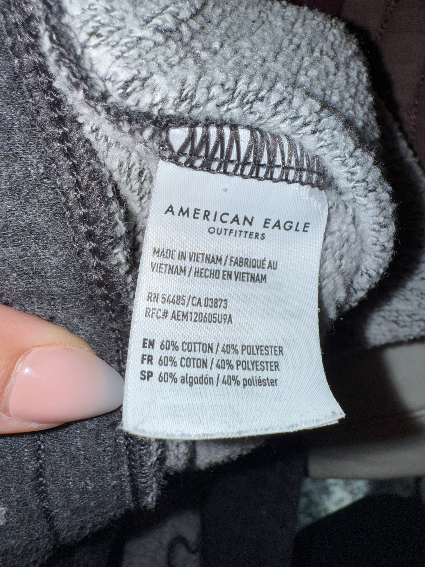 American Eagle (Small) Grey Jogger Sweatpants with Pockets
