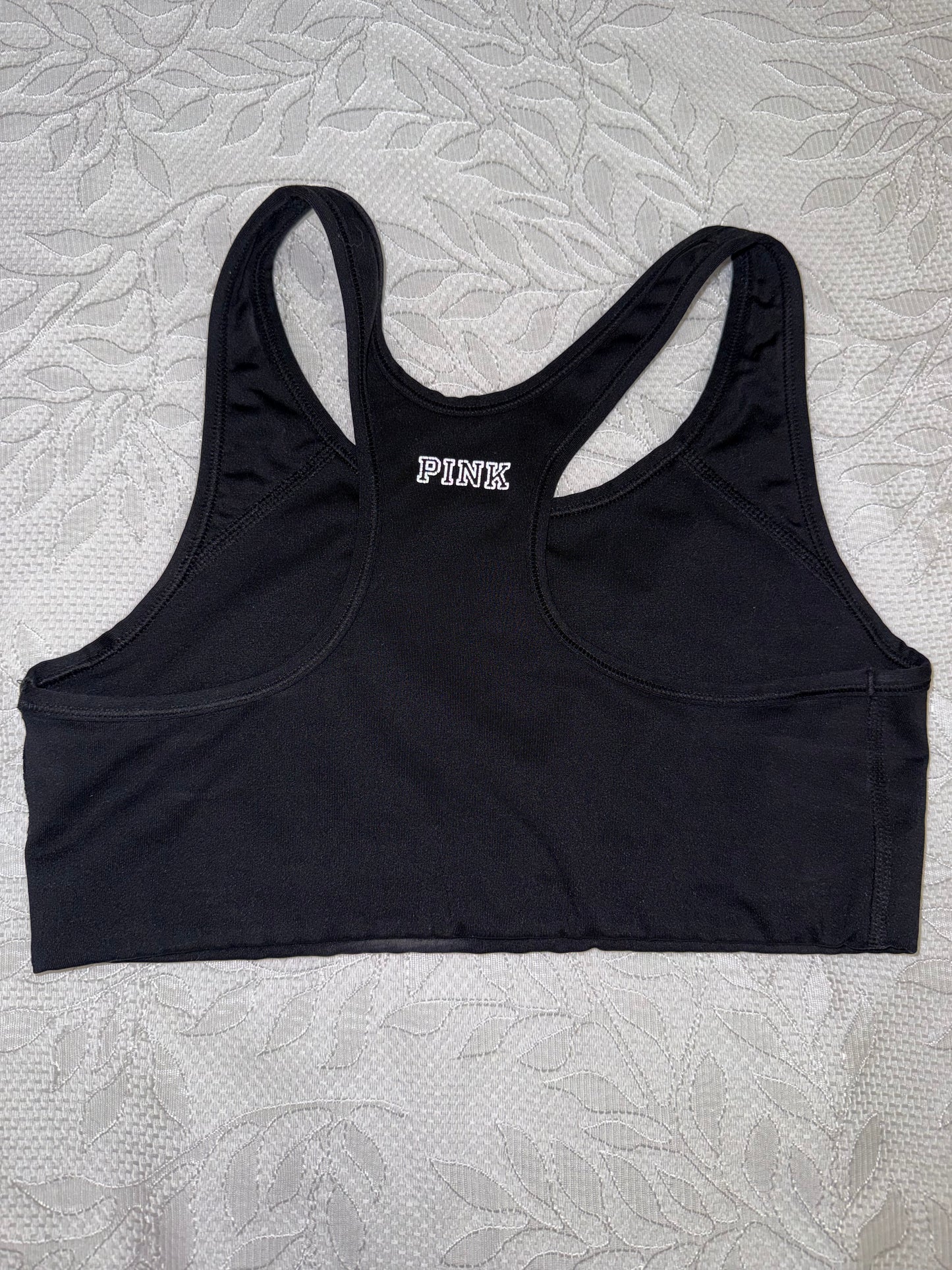PINK Victoria's Secret (Medium) Black Ultimate Sports Bra