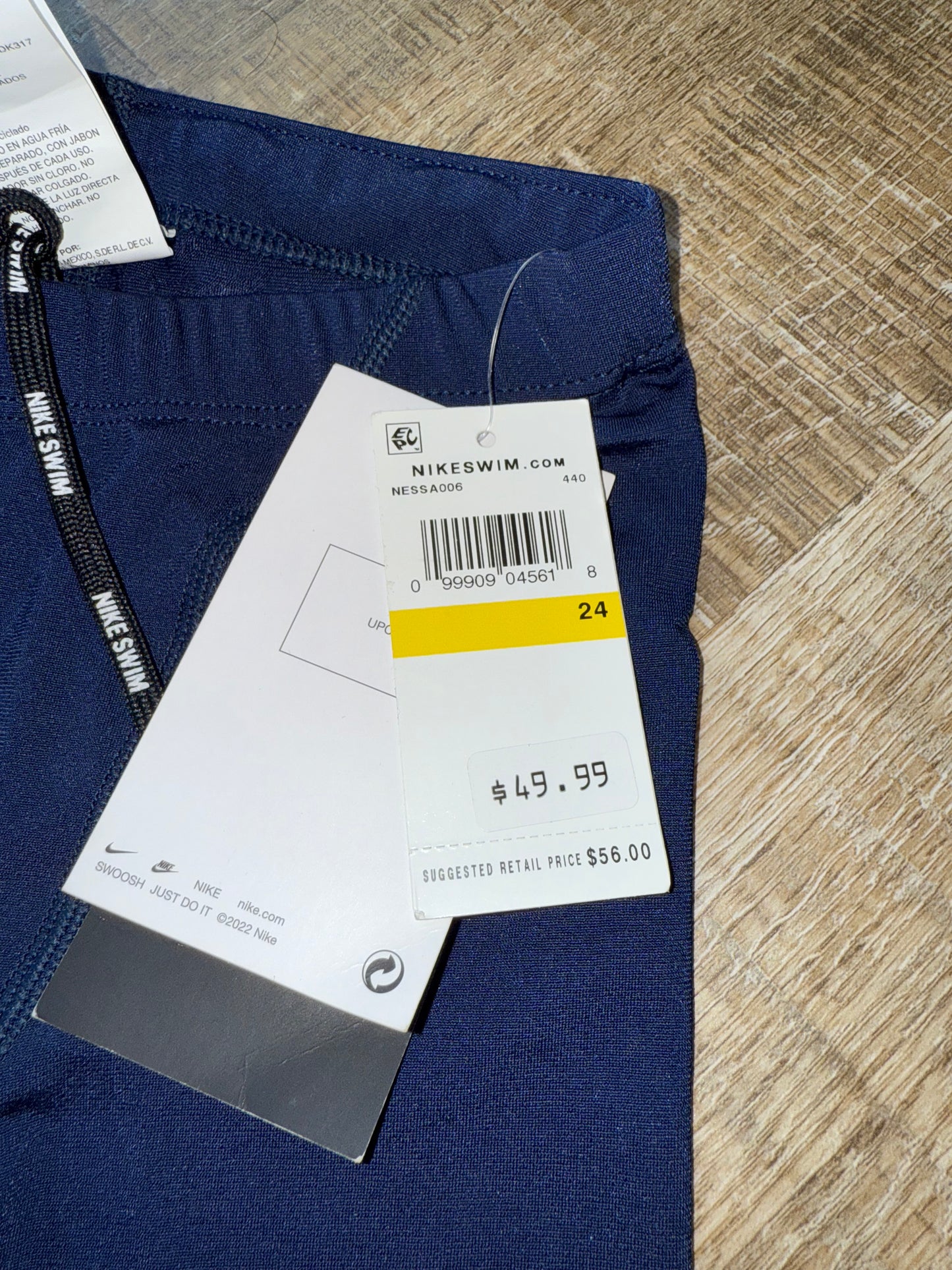 NWT Nike (Kids 24) Brand New Hydrating Swim Pants