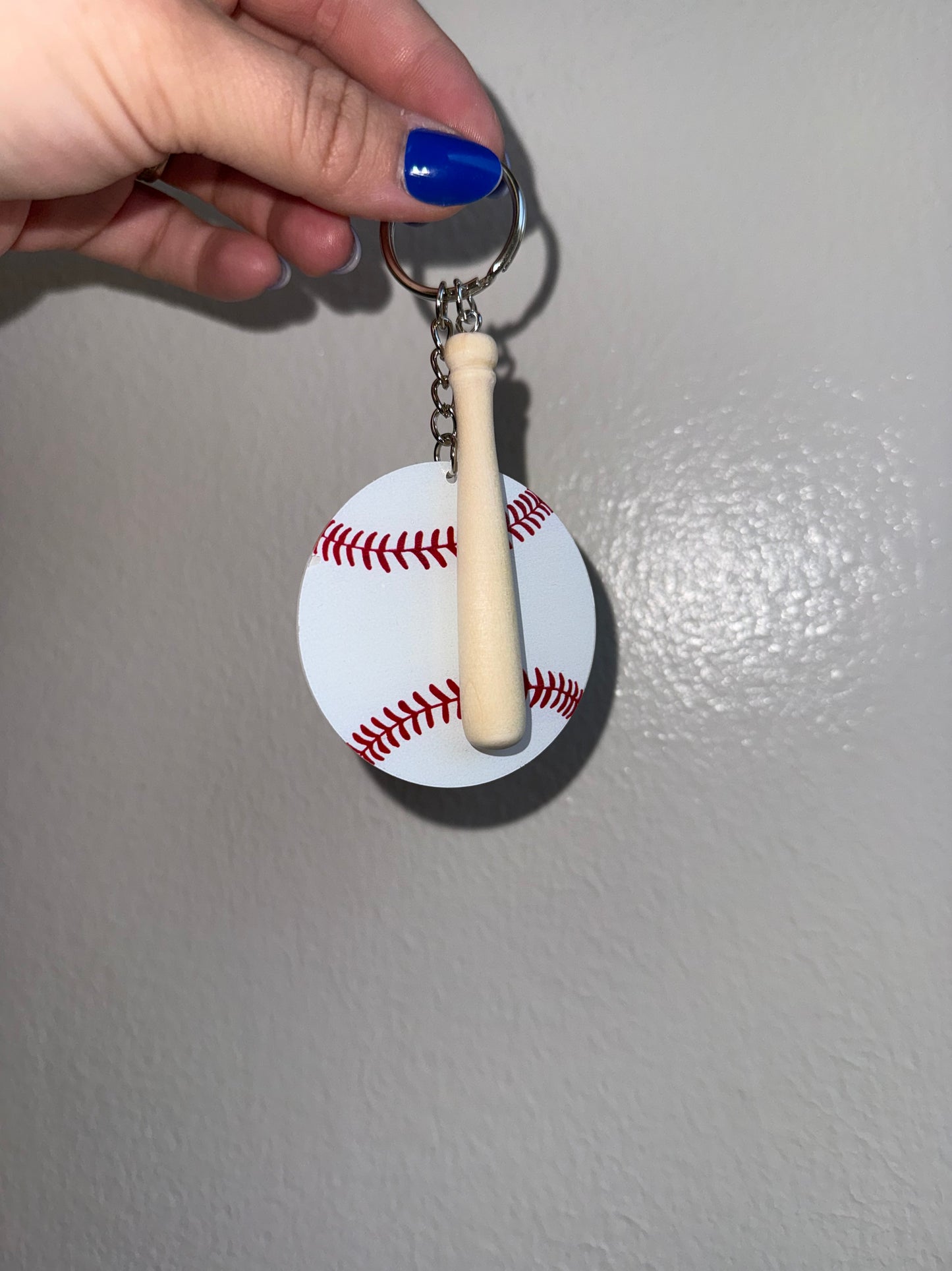 Baseball Keychain