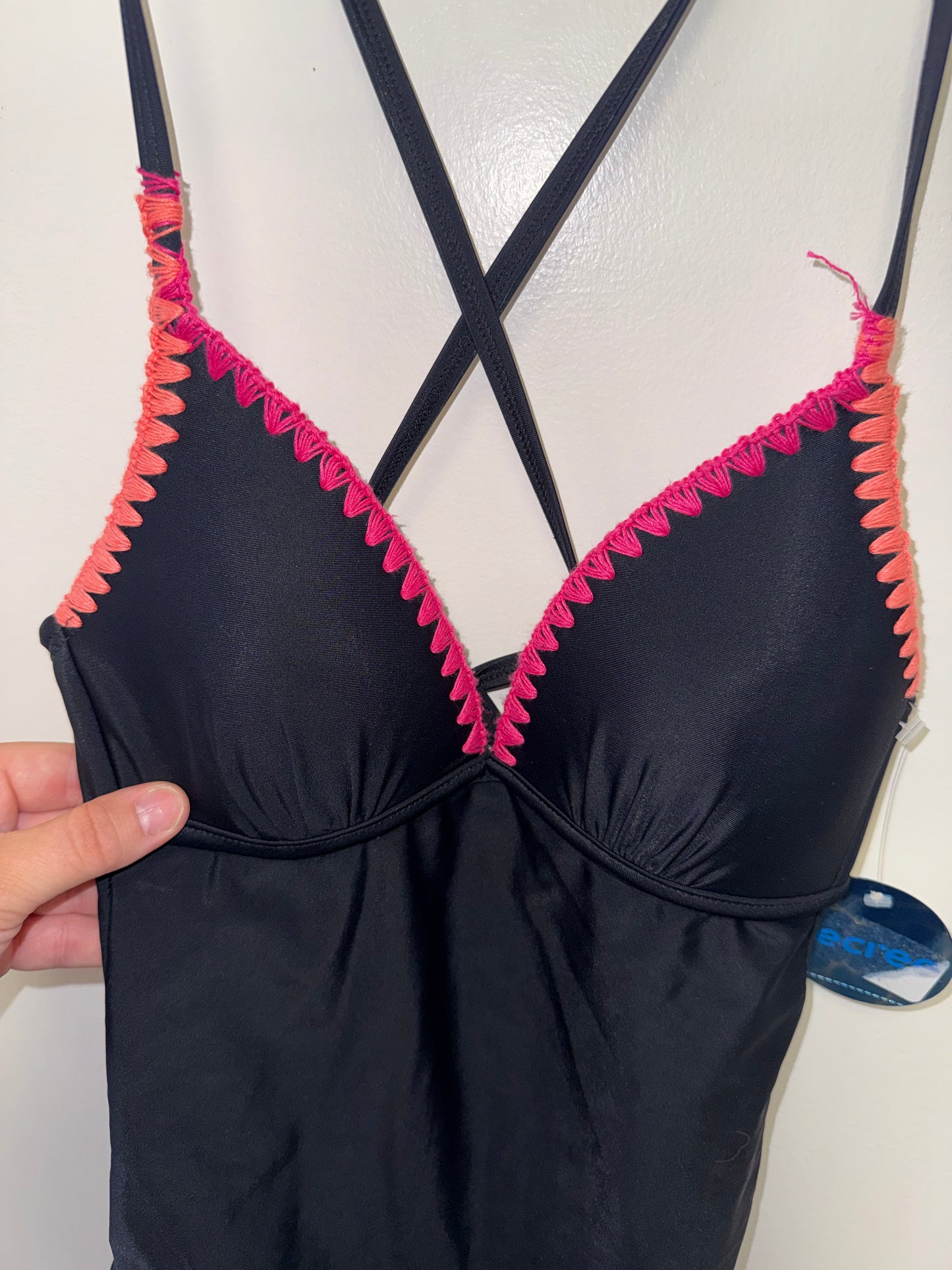NWT Decree (XS) Brand New One Piece Molded Push Up Swim Suit