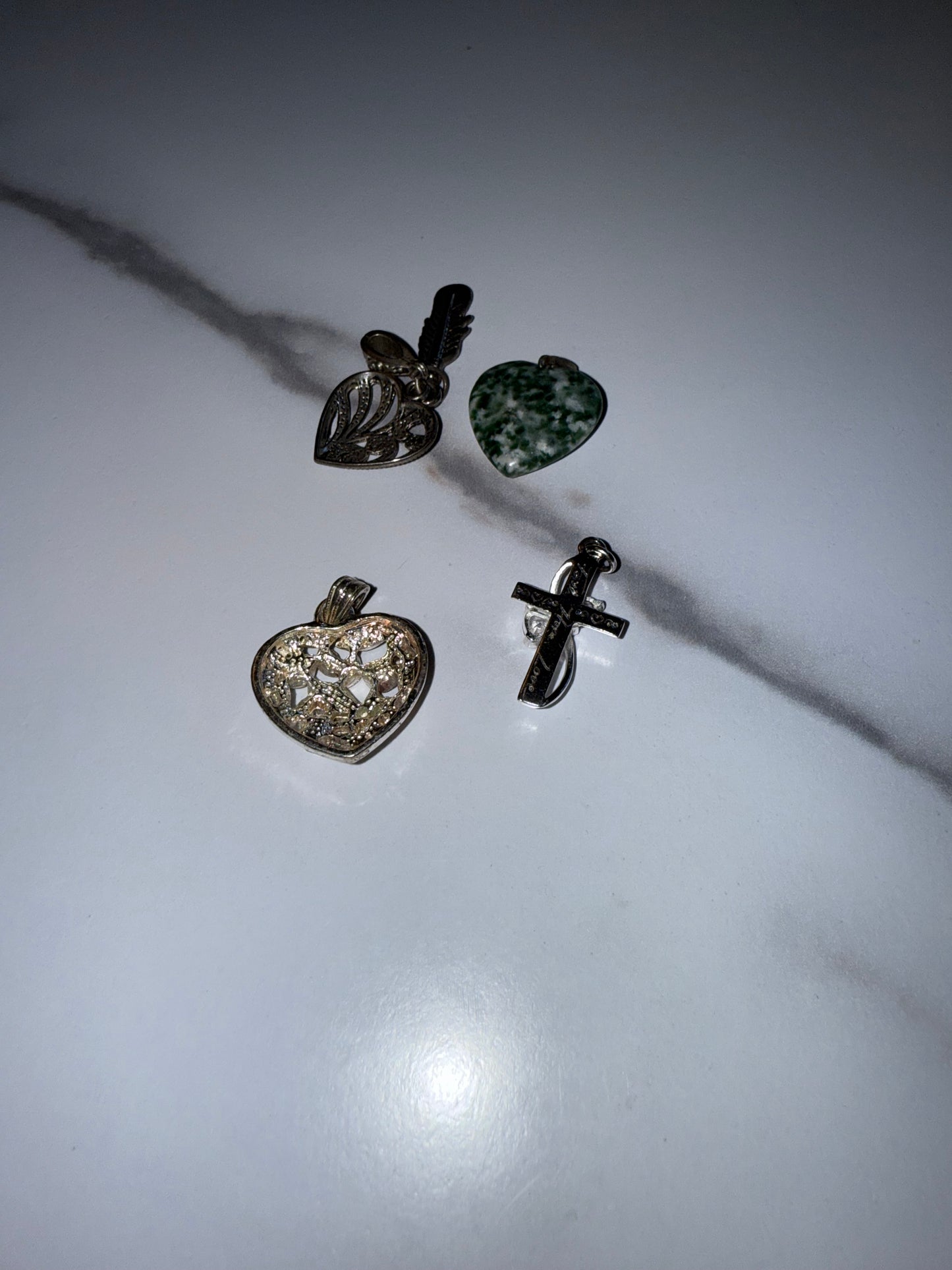 4 Piece Pendant Jewelry Charms