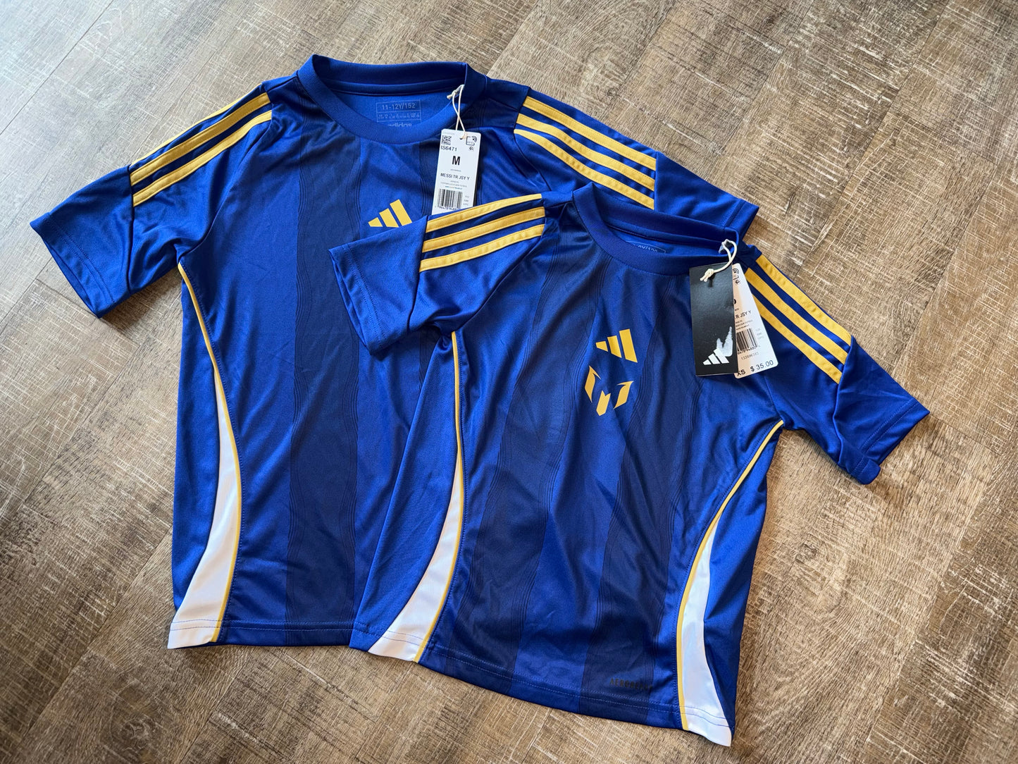 NWT Adidas (Kids XS//Medium) Brand New Messi Jersey